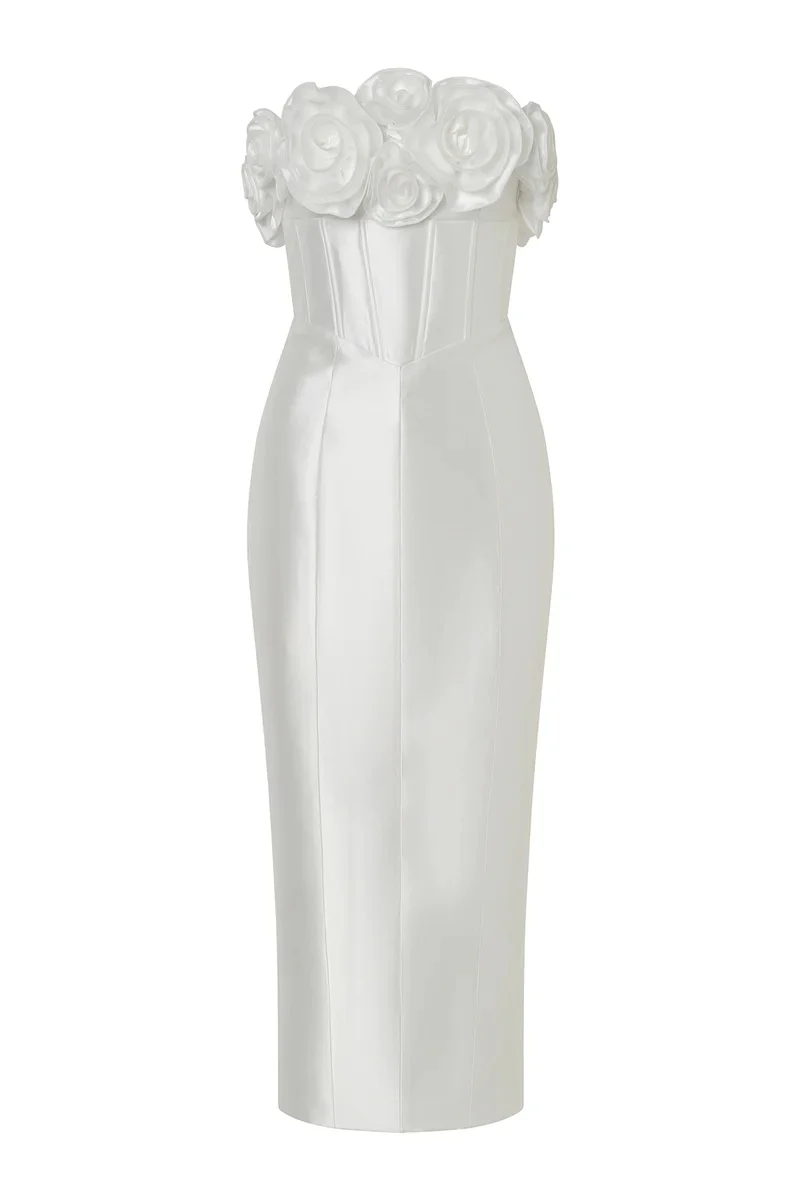 Cyprus Dress - White - Image 5