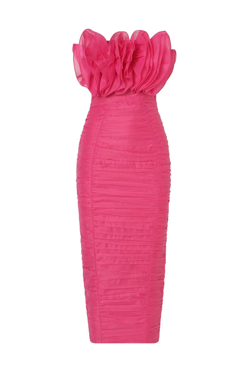 Portofino Dress - Magenta - Image 5