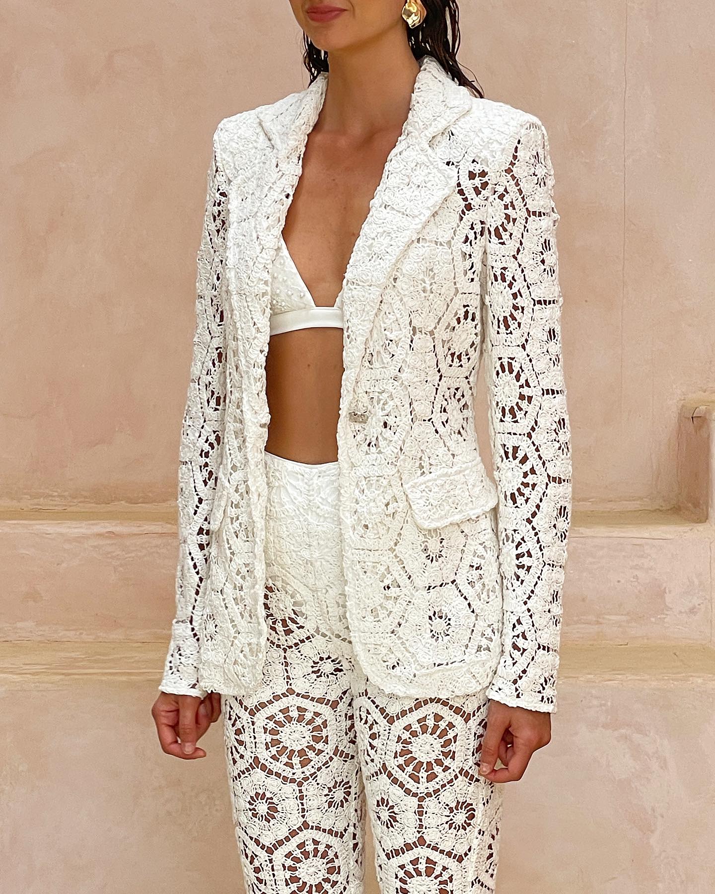 Sardinia Blazer - White - Image 10