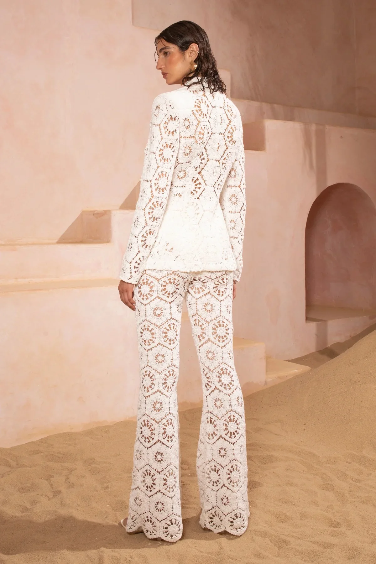 Sardinia Blazer - White - Image 2