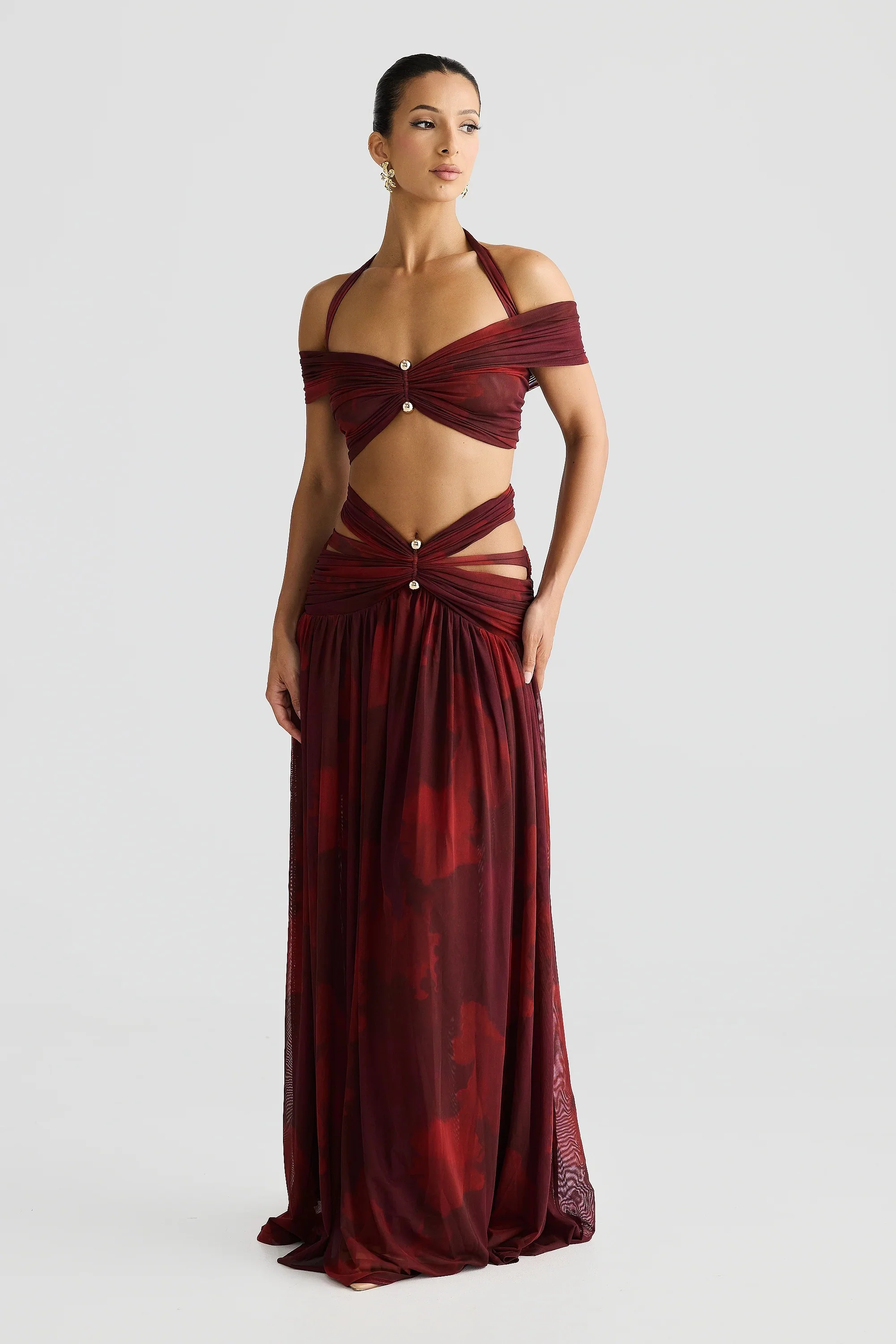 Ella Crop - Marble Print - Image 3