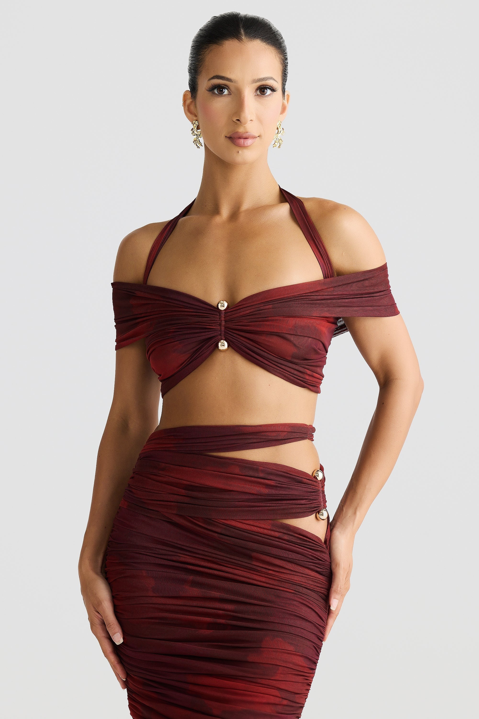 Ella Crop - Marble Print - Image 4