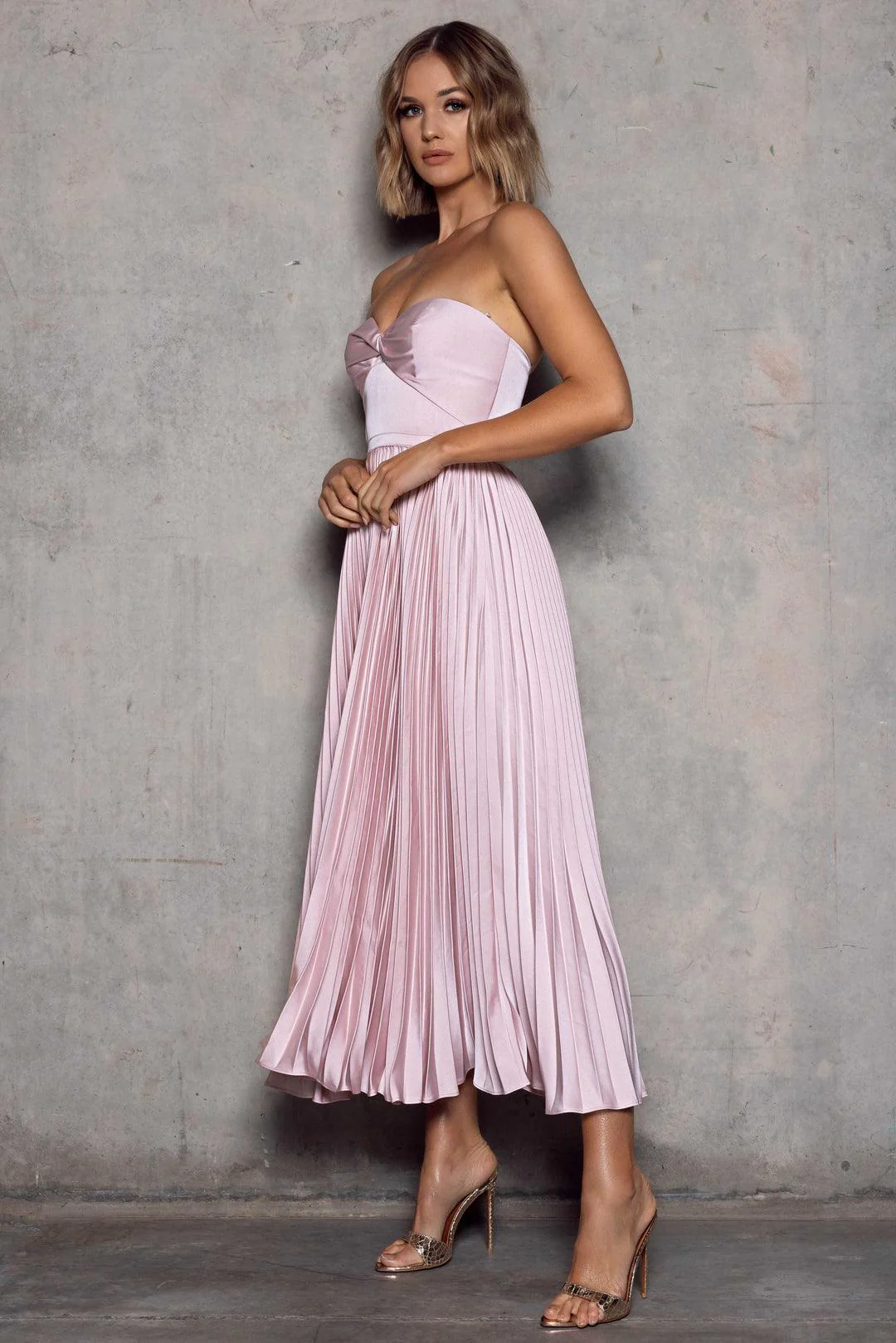 Hailey Dress - Blush - Image 3
