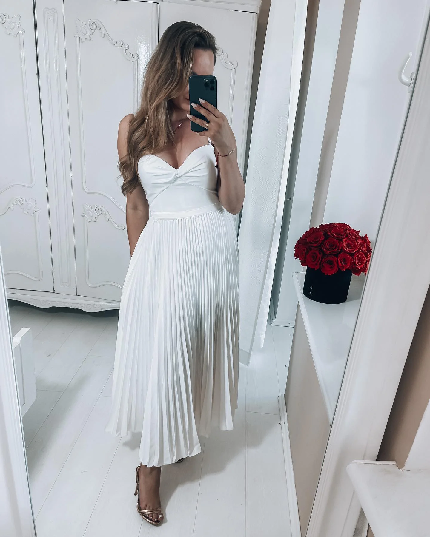 Hailey Dress - White - Image 2
