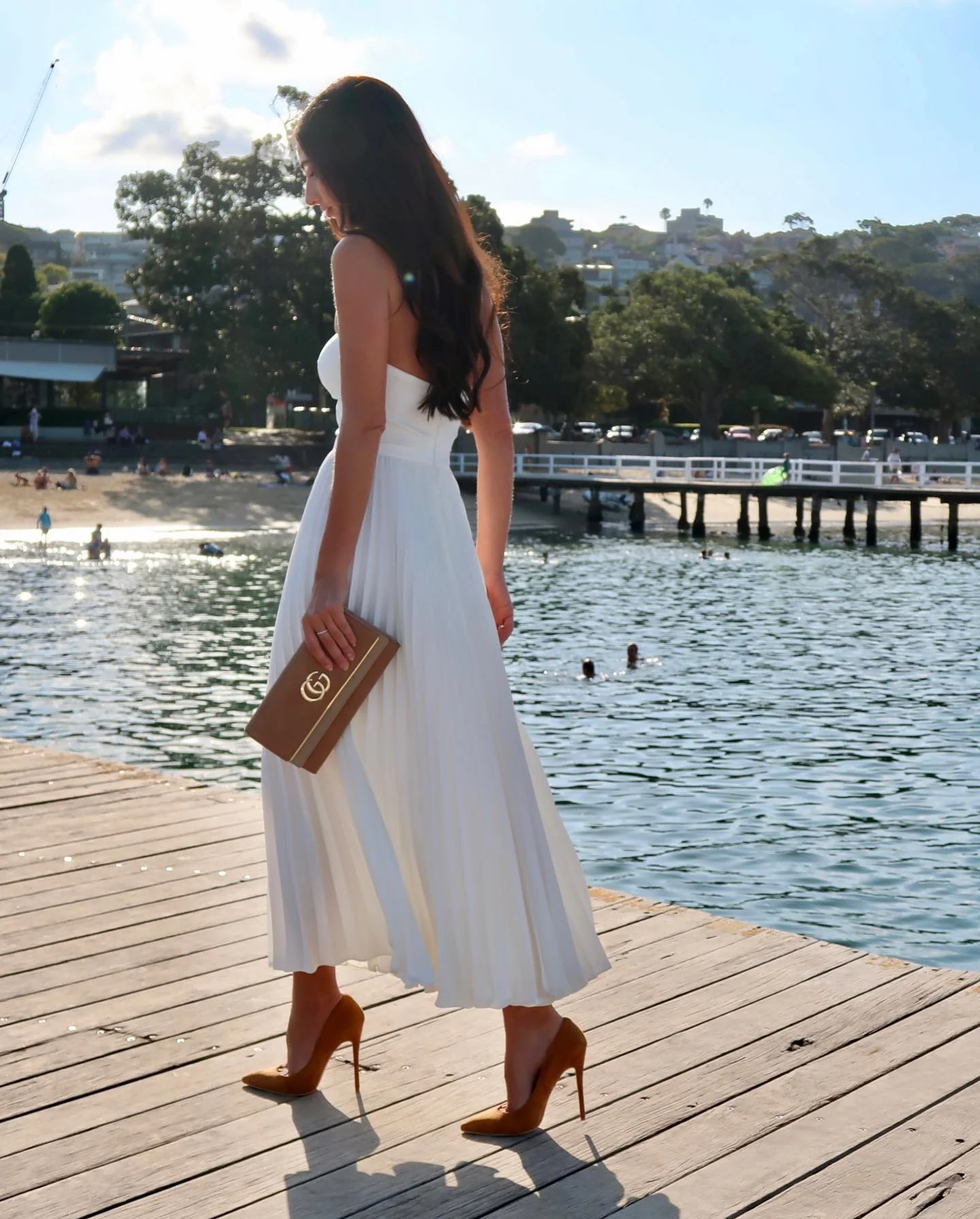 Hailey Dress - White - Image 6