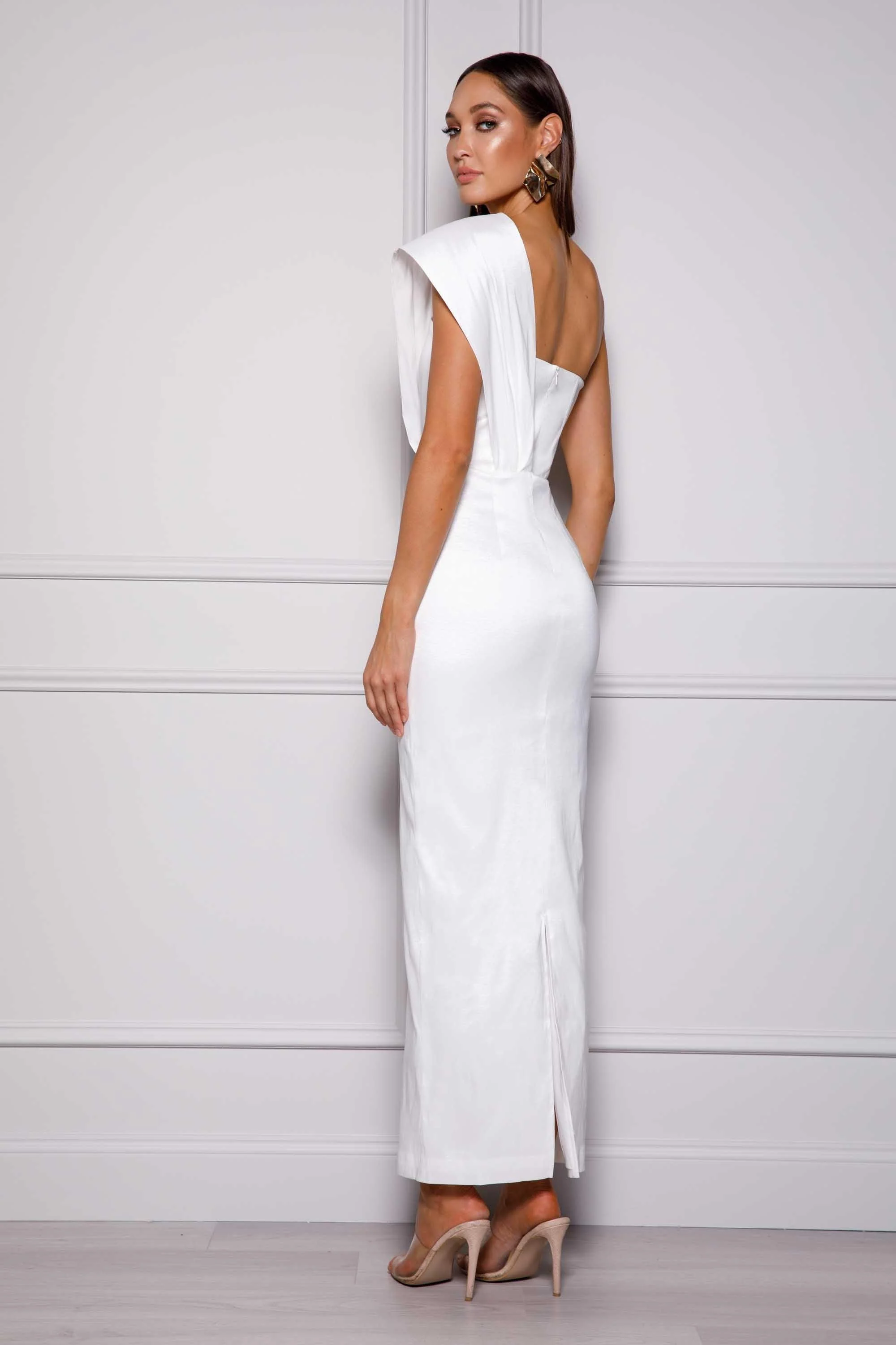 Kaiya Maxi Dress - White - Image 2