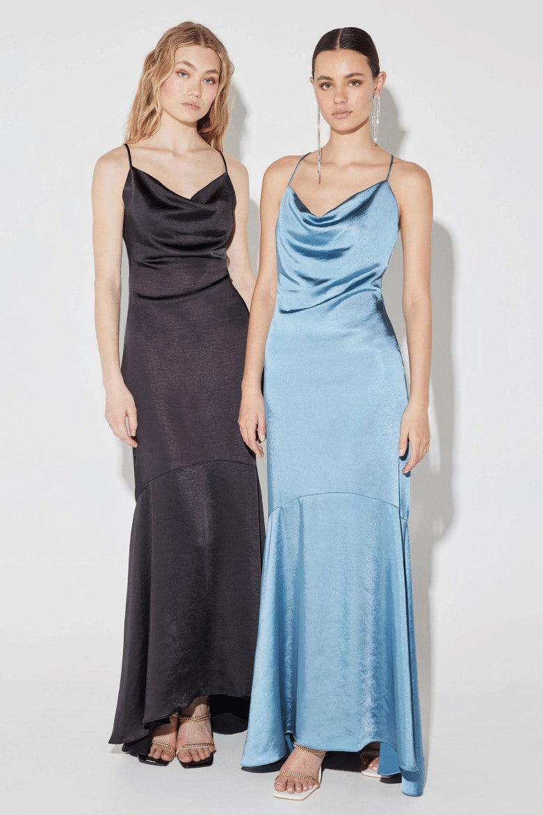 Elliatt Aisle Dress - Cadet Blue - Image 3