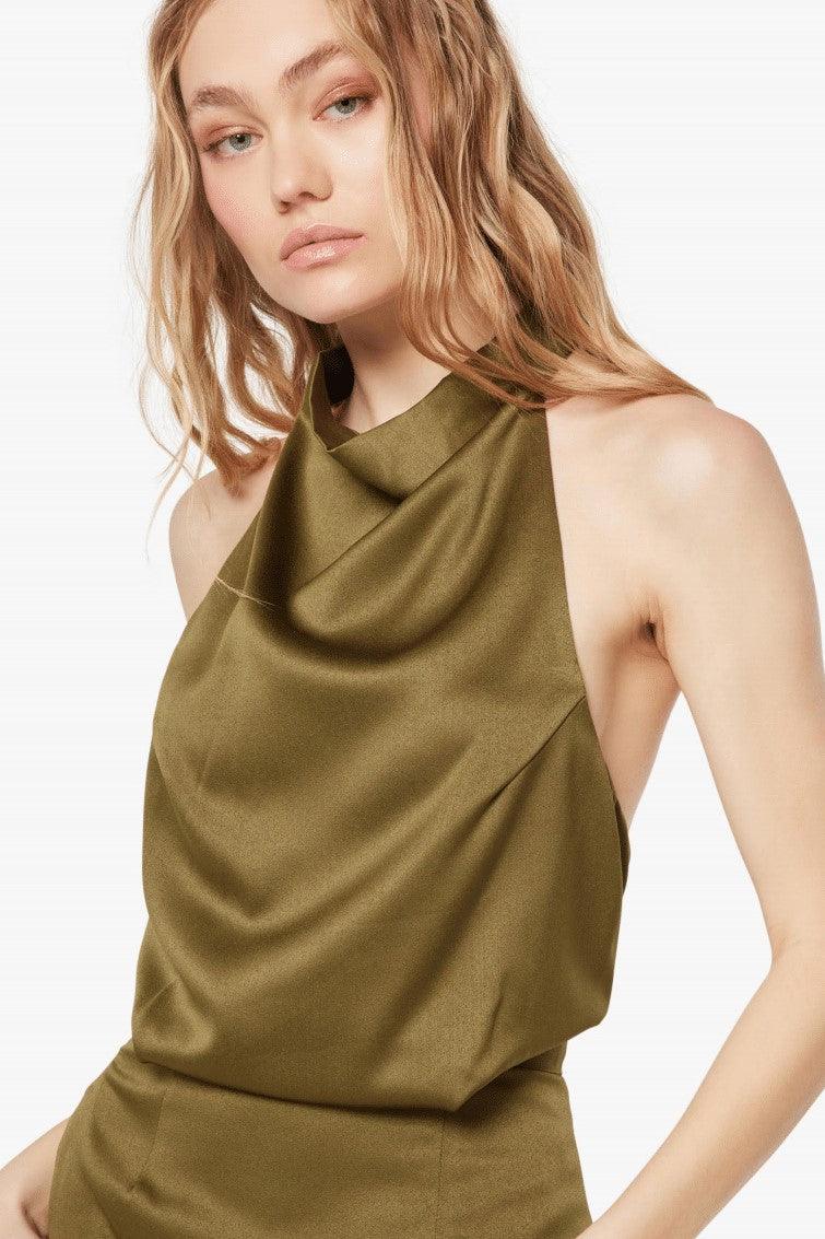 Elliatt Camo Dress - Khaki - Image 2