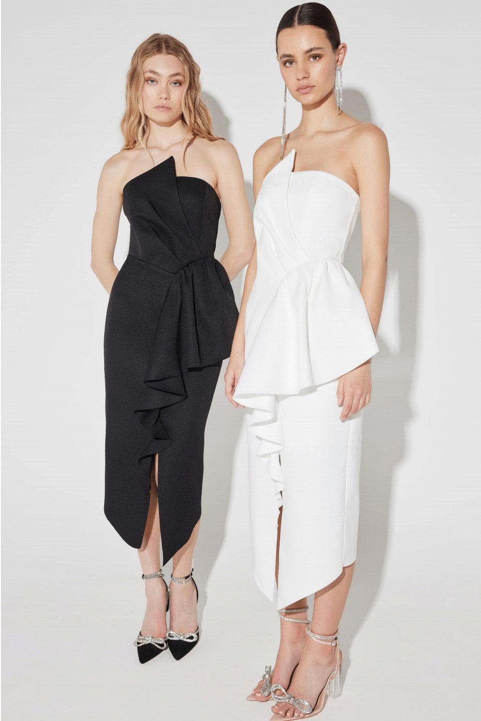 Elliatt Reception Dress - Black - Image 2