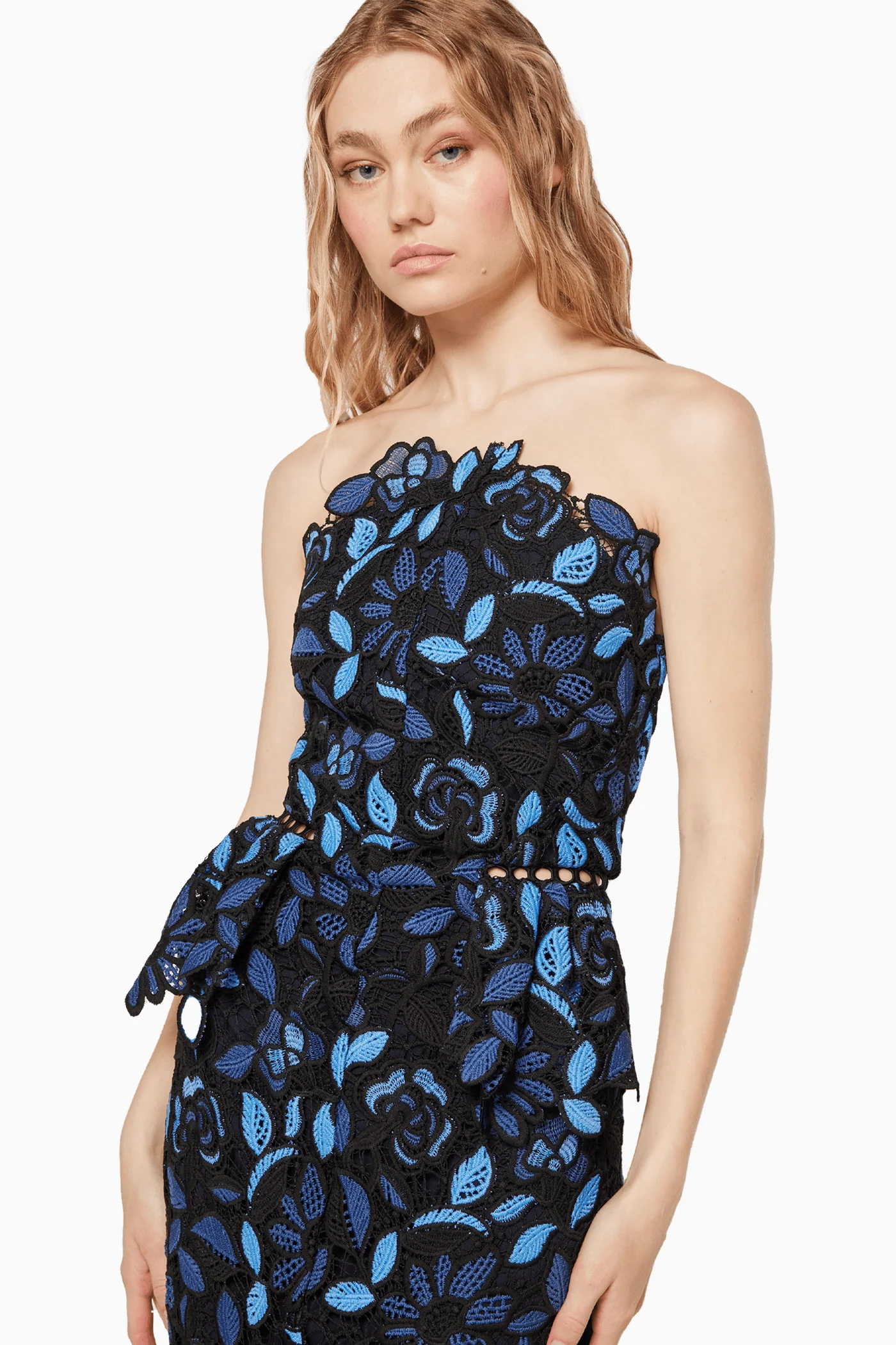 Elliatt Times Dress - Blue Multi - Image 4