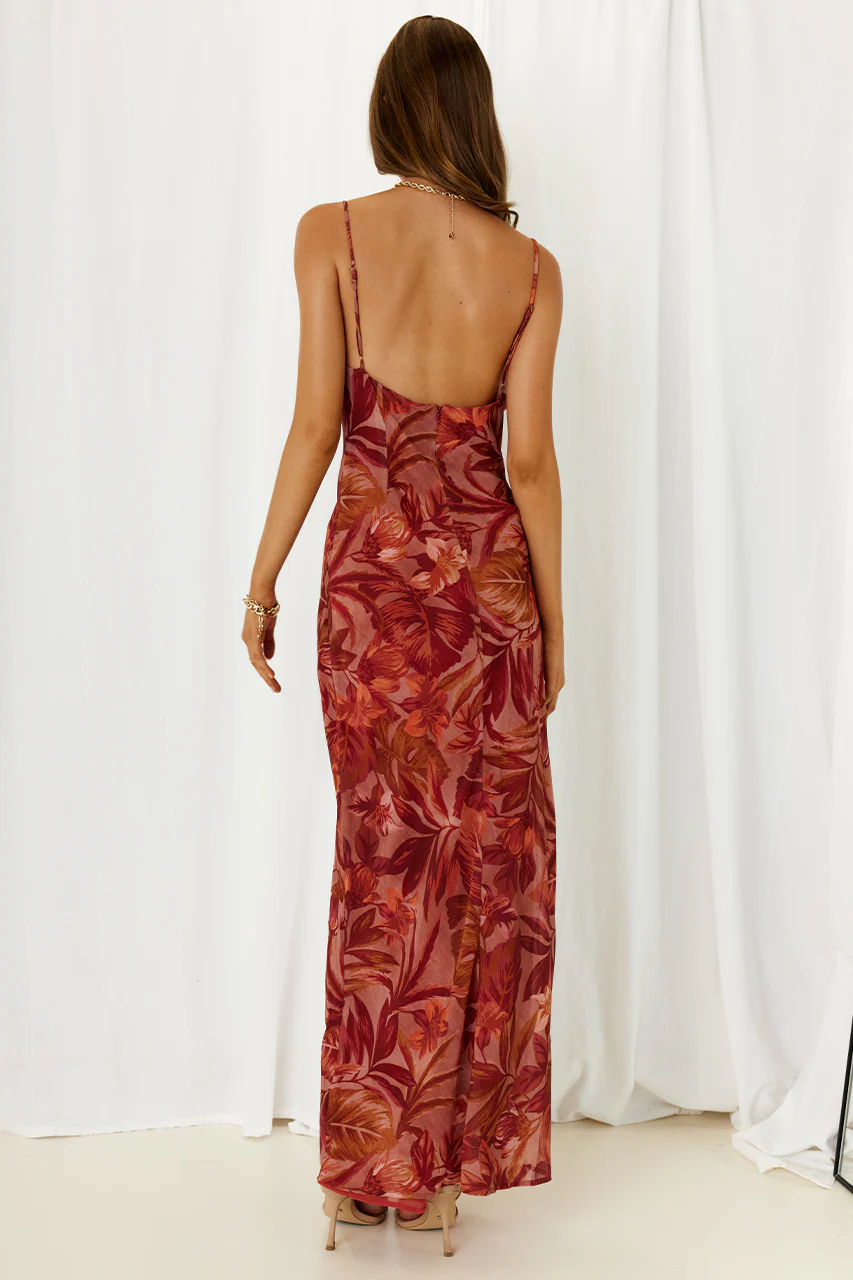 Elodea Maxi Dress - Tropics - Image 2