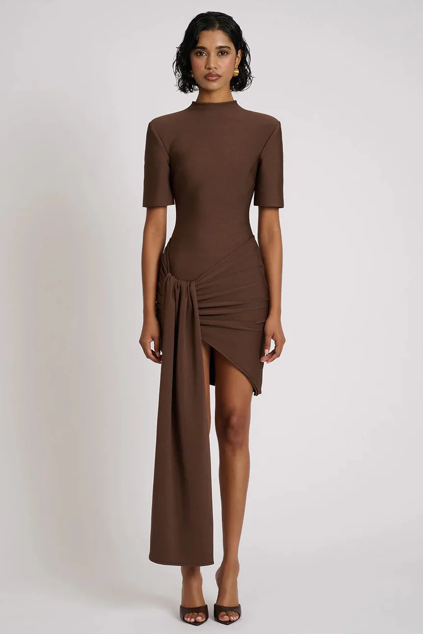 Eloise Dress - Chocolate