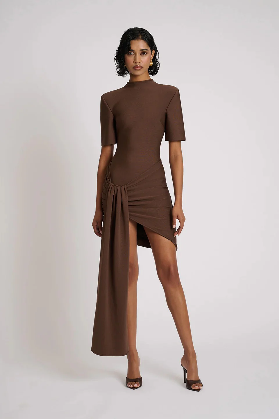 Eloise Dress - Chocolate - Image 4