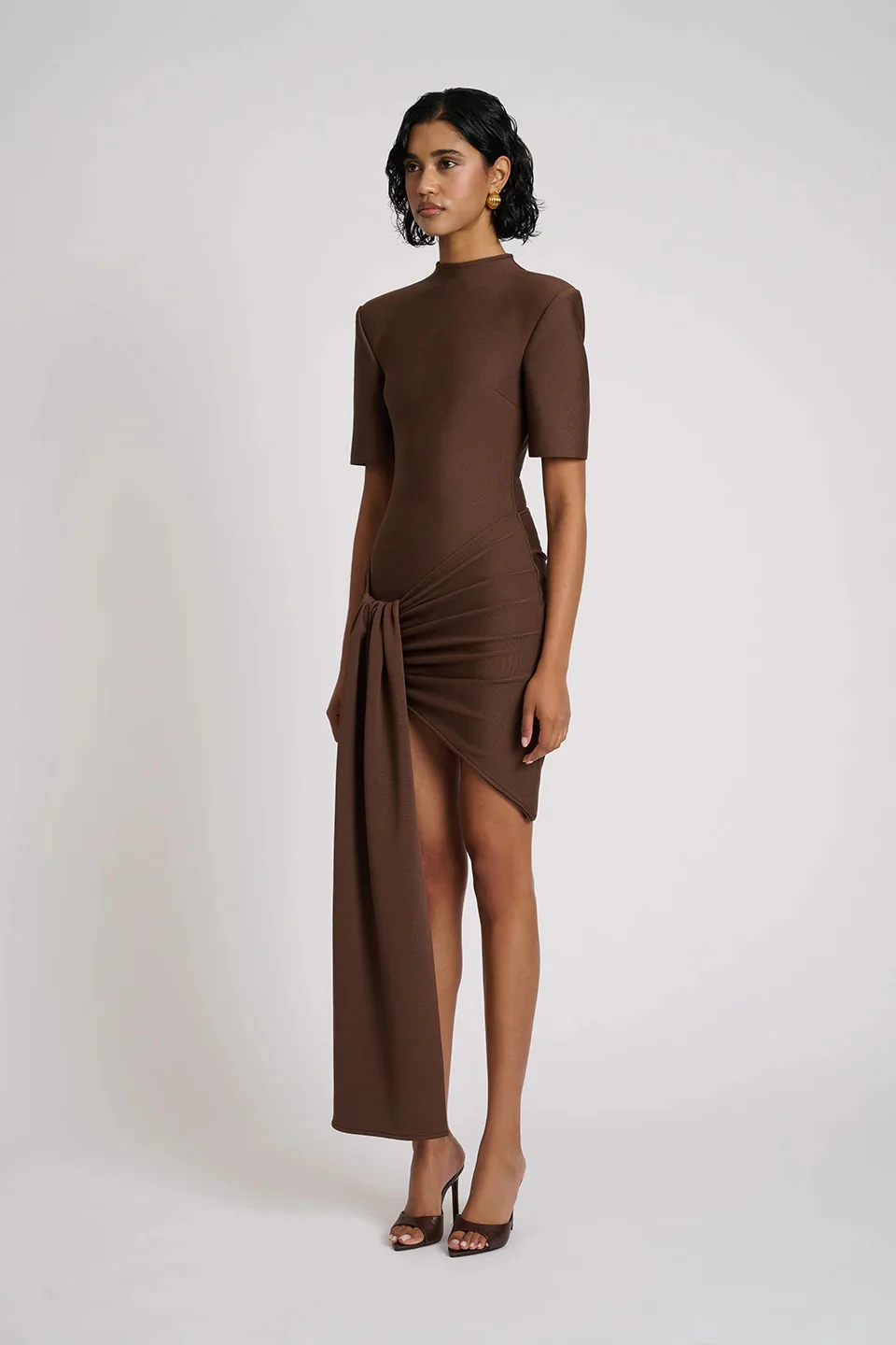 Eloise Dress - Chocolate - Image 5