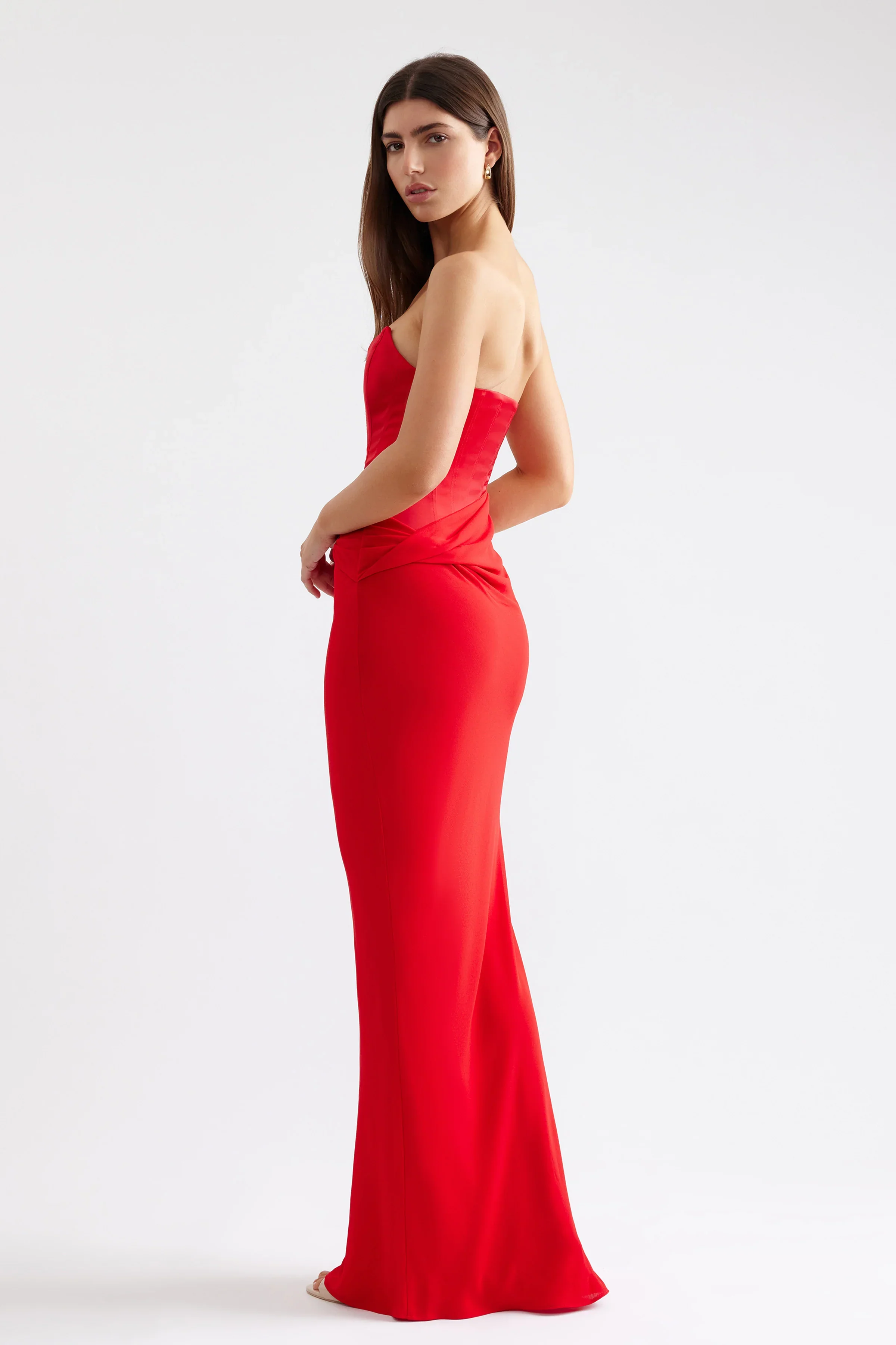 Elora Dress - Scarlet - Image 4