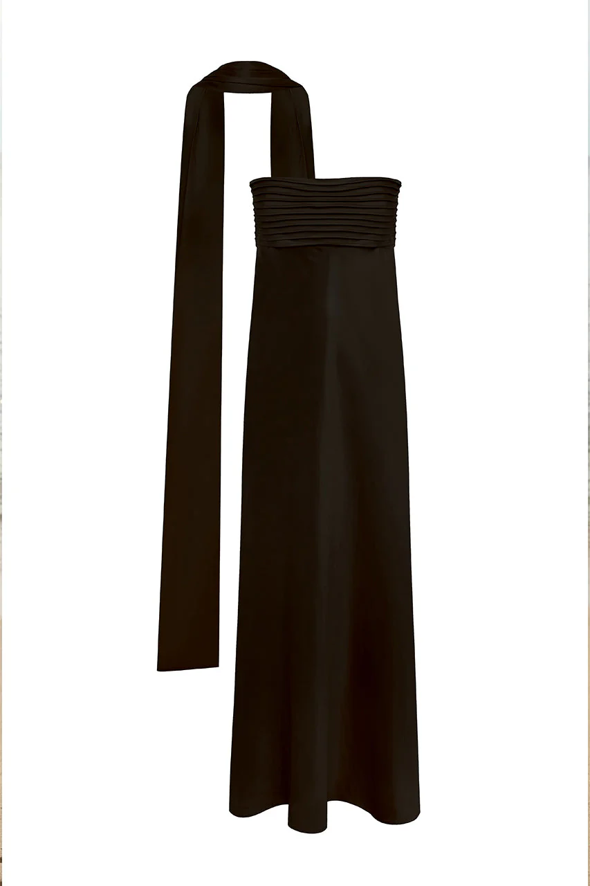 Elsa Maxi Dress - Black - Image 3