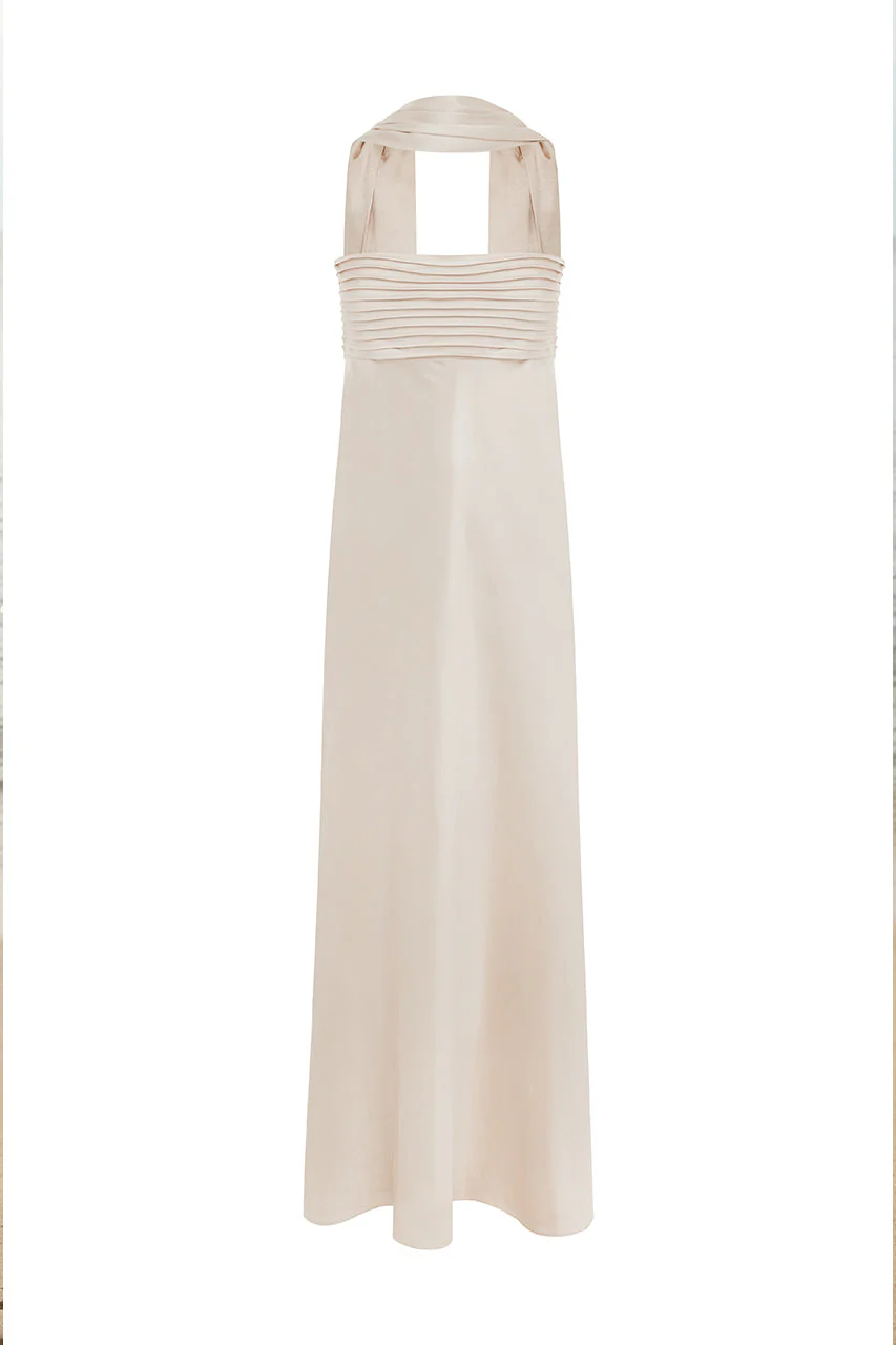 Elsa Maxi Dress - Ivory - Image 3