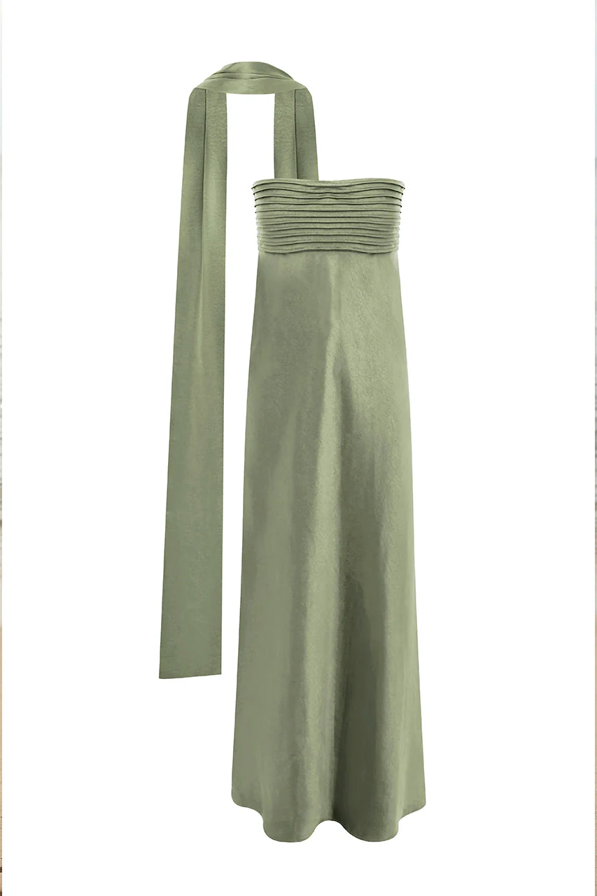 Elsa Maxi Dress - Sage - Image 3