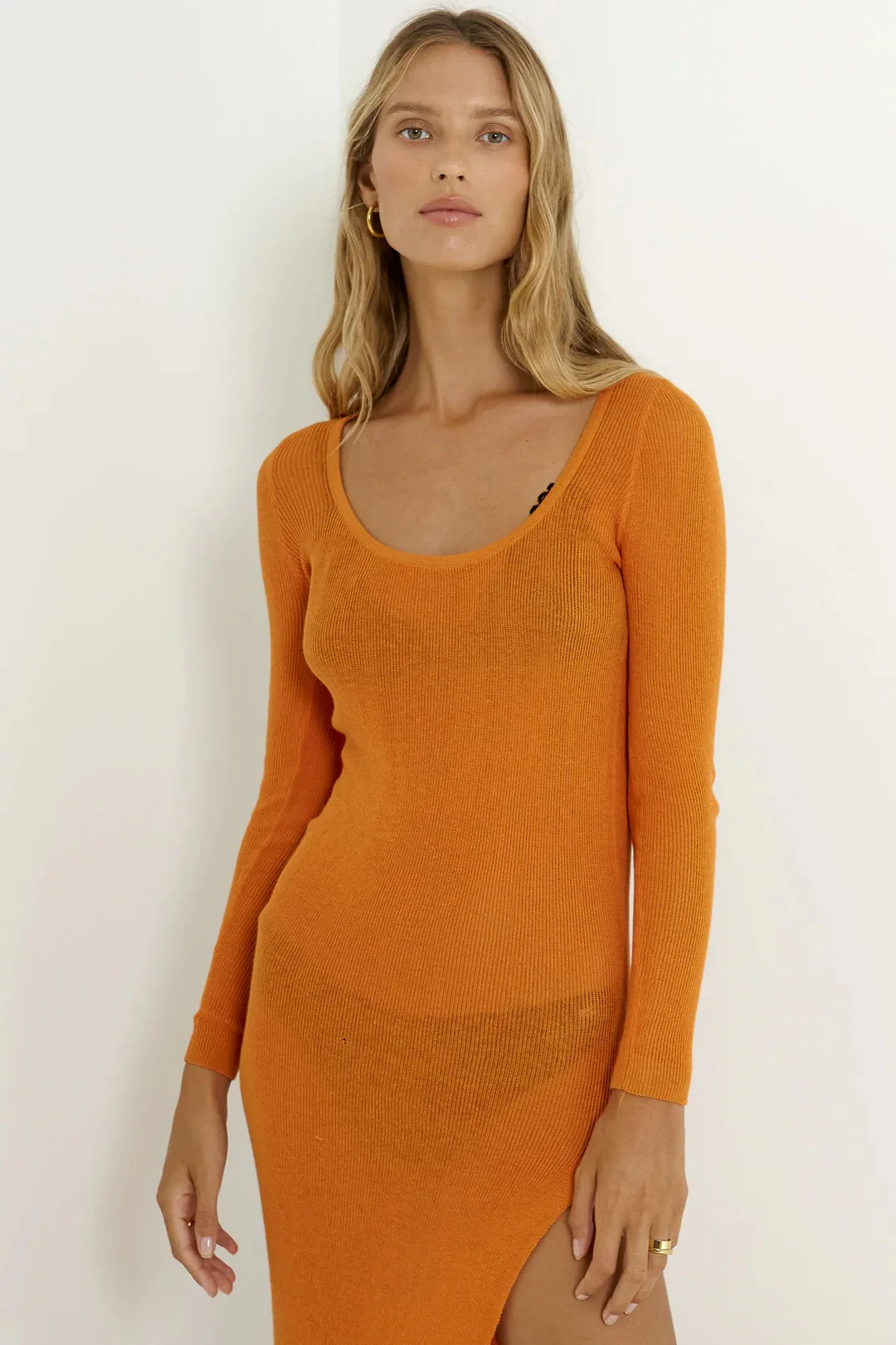 Ember Maxi Dress - Orange - Image 3