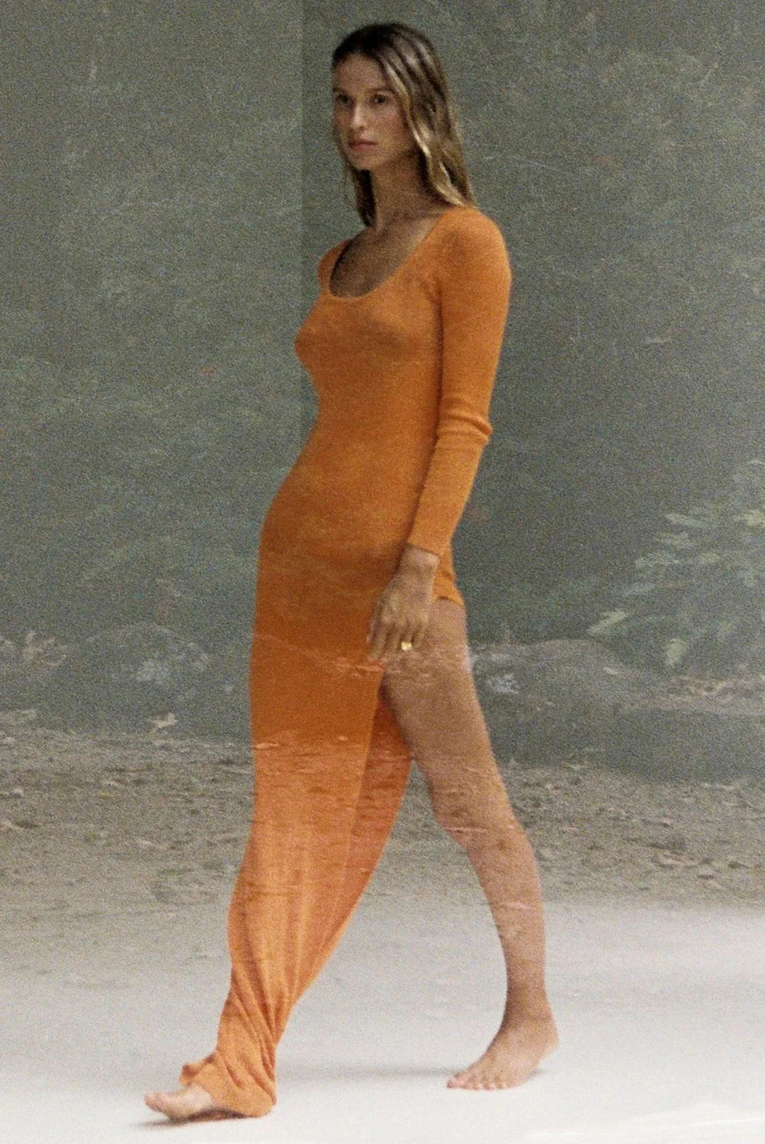 Ember Maxi Dress - Orange - Image 4