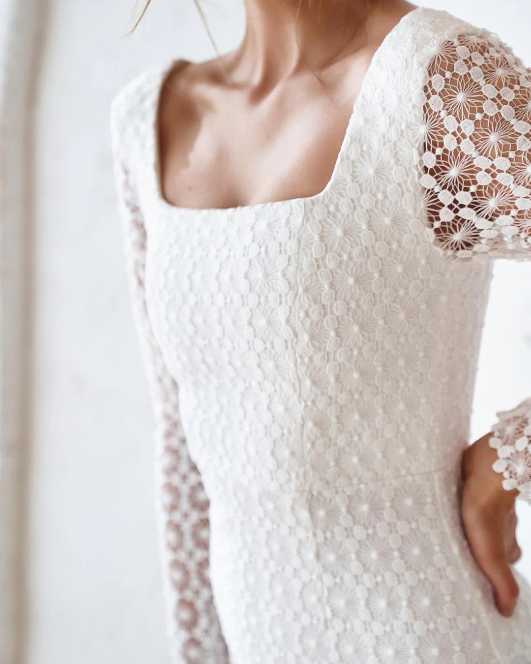 Emerie Dress - White - Image 4