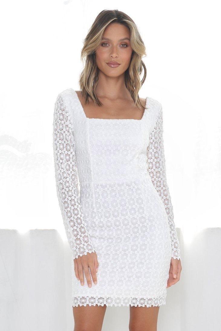 Emerie Dress - White - Image 7