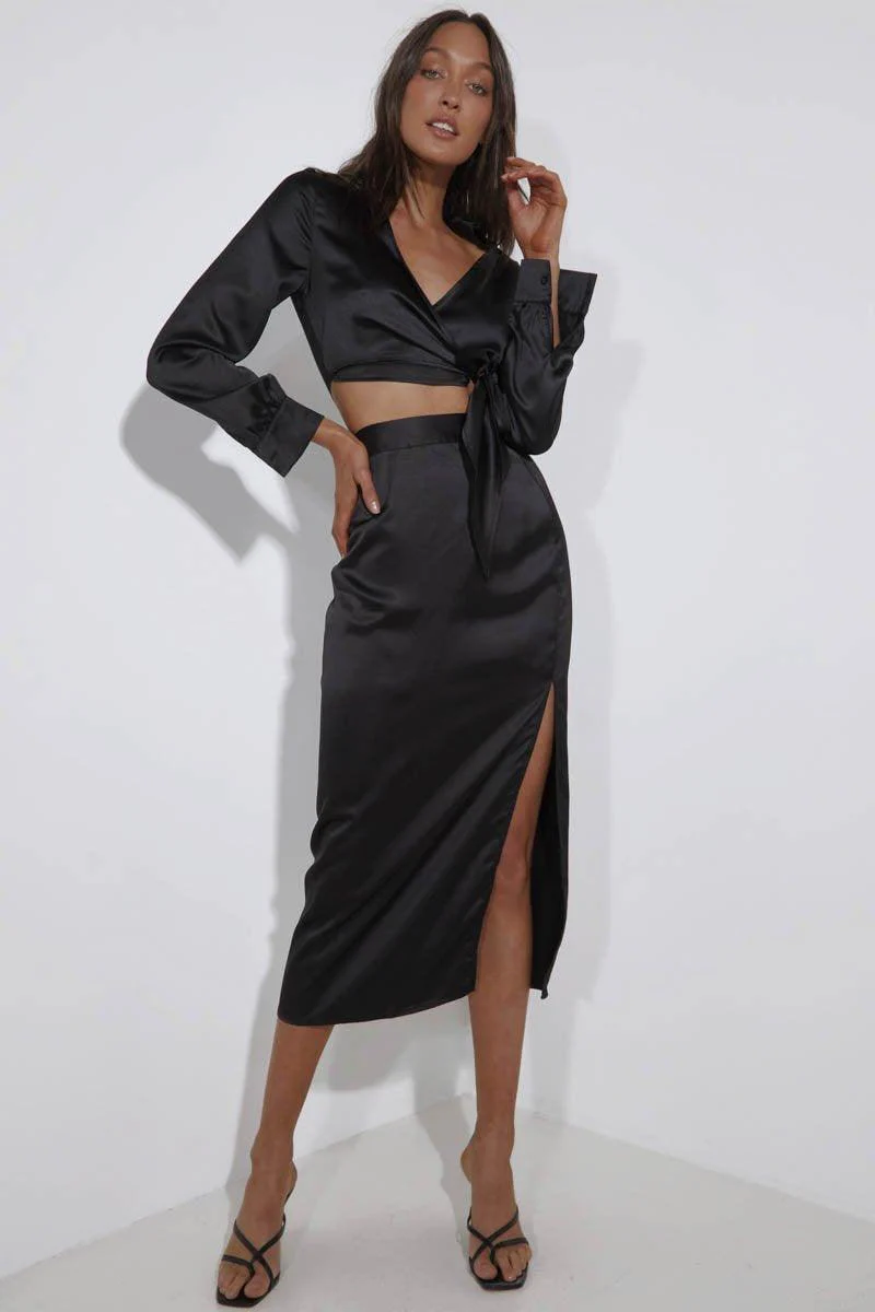 Emma Skirt - Black - Image 3