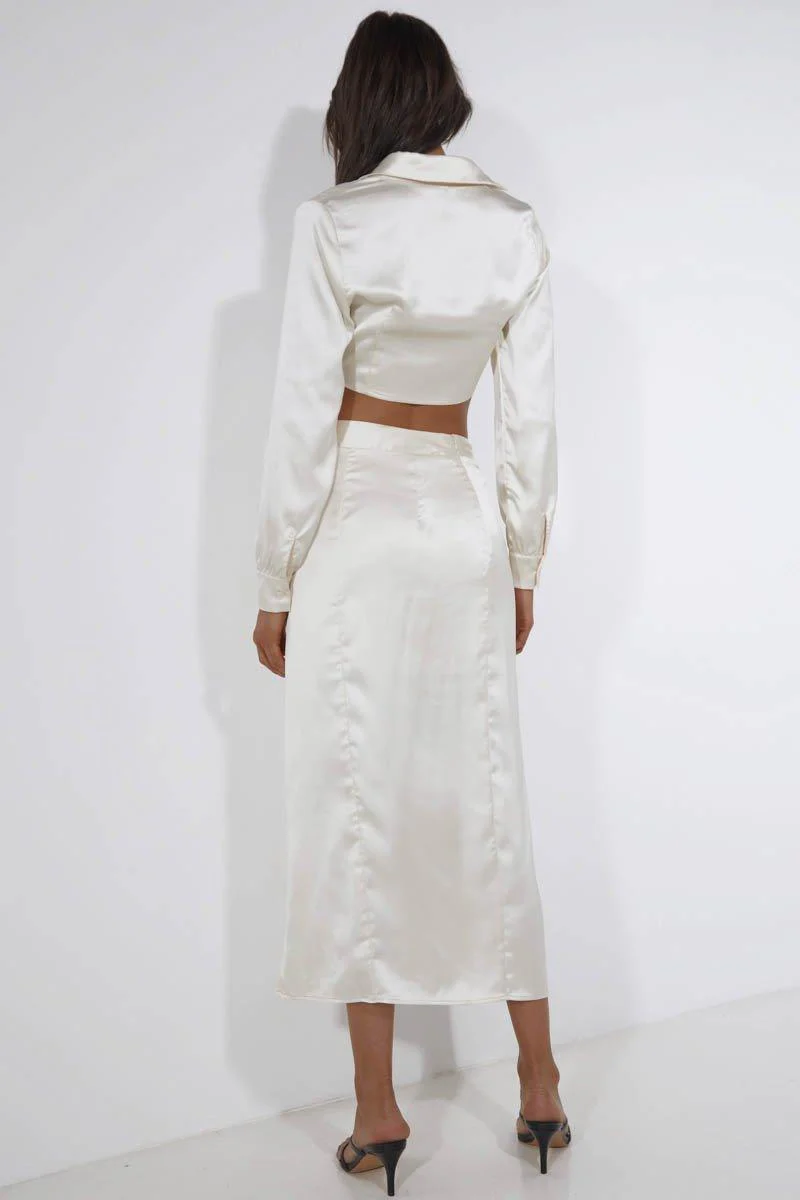 Emma Skirt - Champagne - Image 3