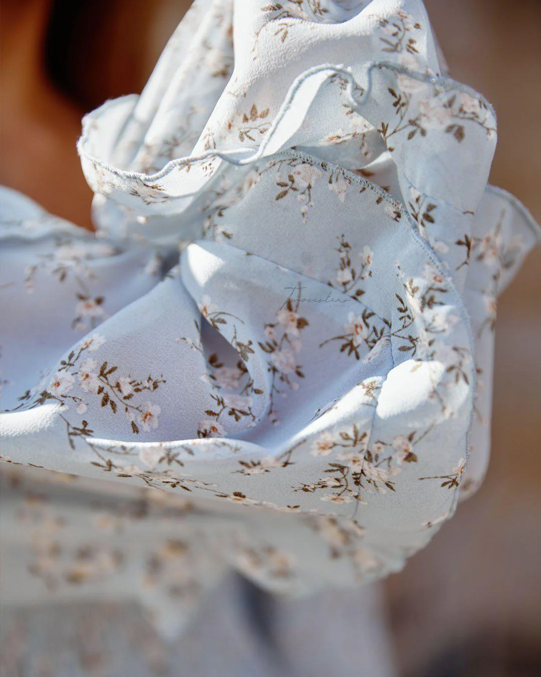 Ena Dress - Baby Blue - Image 4