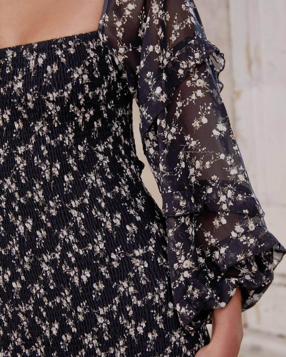 Ena Dress - Black - Image 3