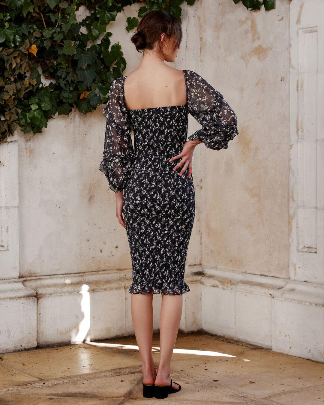 Ena Dress - Black - Image 5