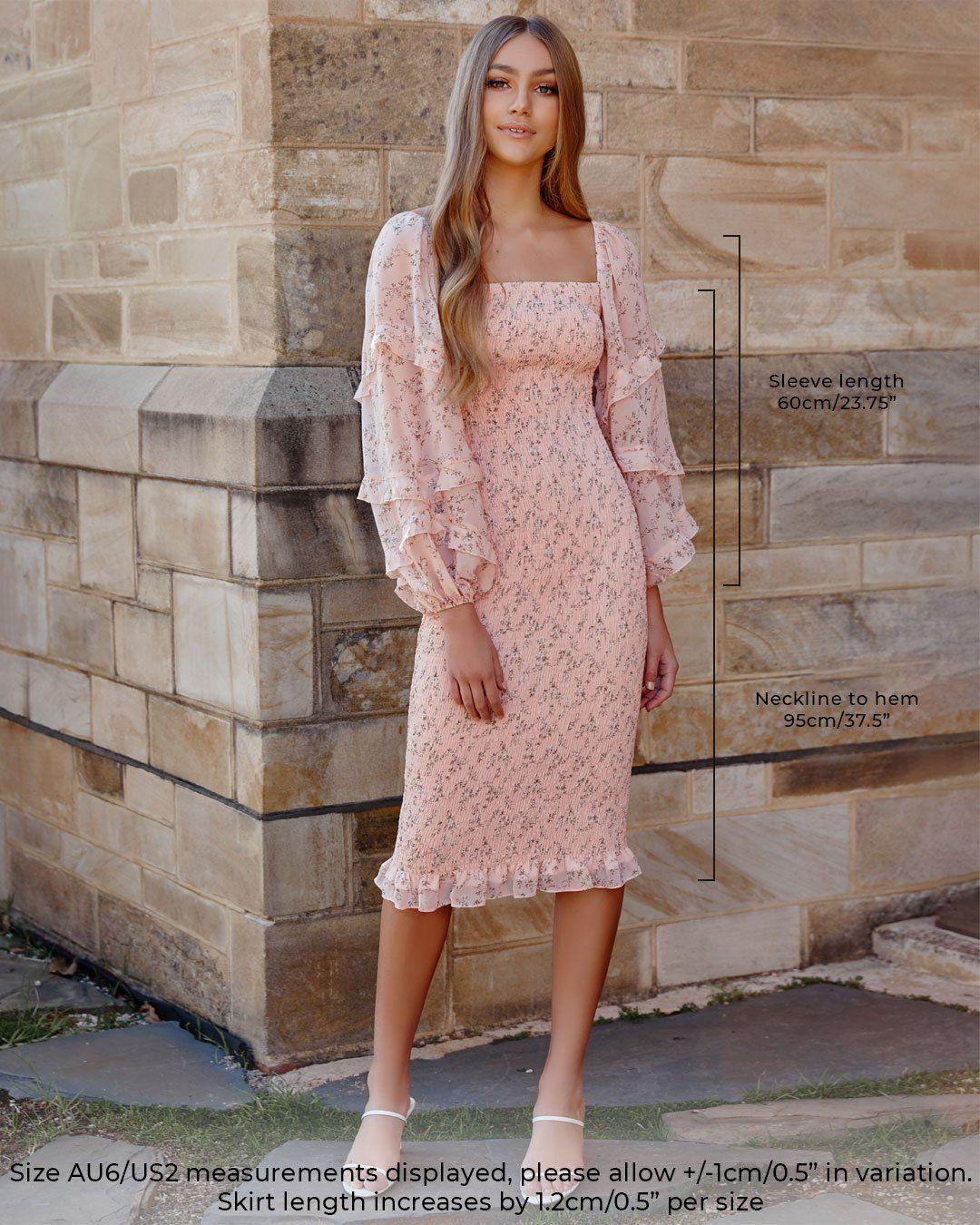 Ena Dress - White Floral - Image 7
