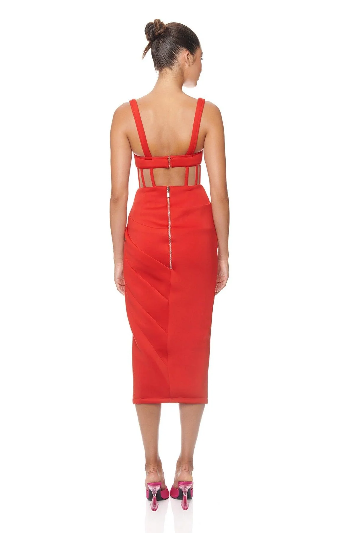 Esme Dress - Red - Image 6