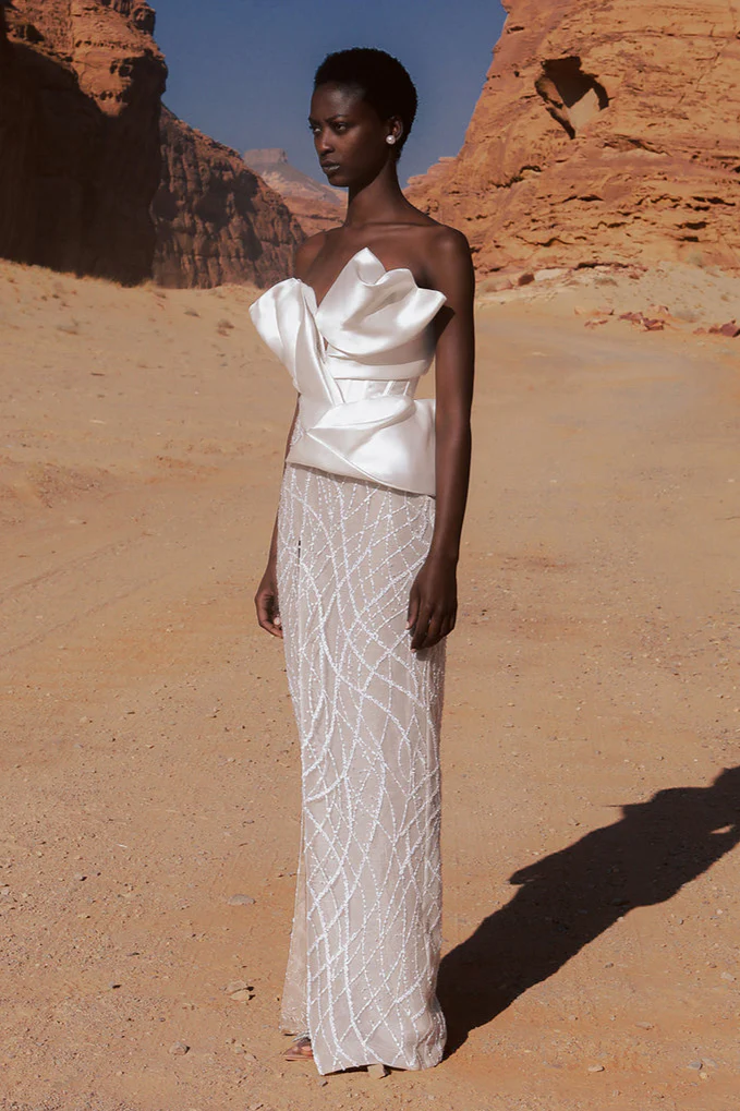 Estee Gown - White - Image 2