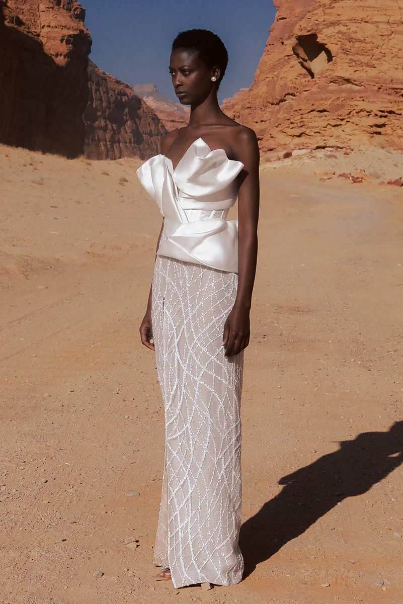 Estee Gown - White - Image 3