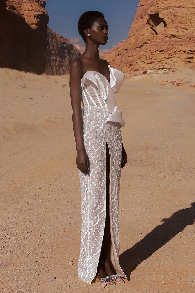 Estee Gown - White - Image 4
