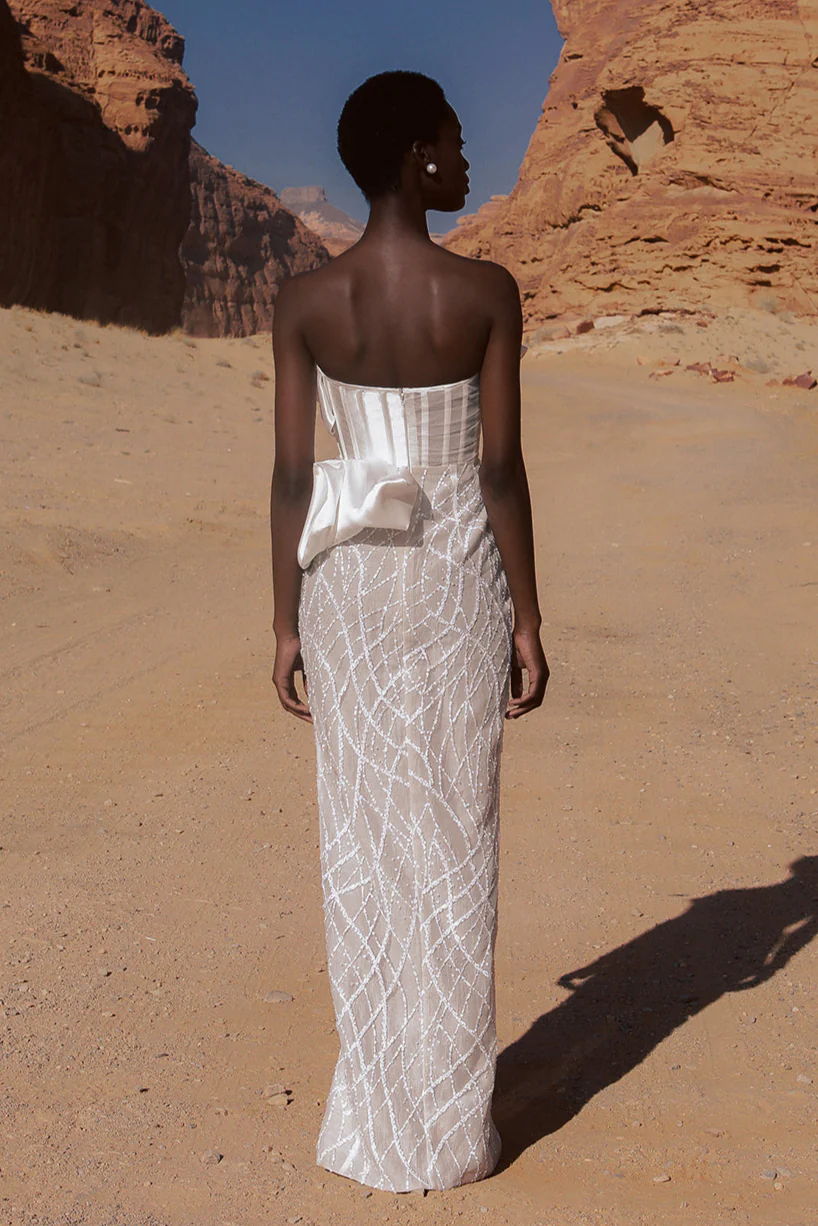 Estee Gown - White - Image 6