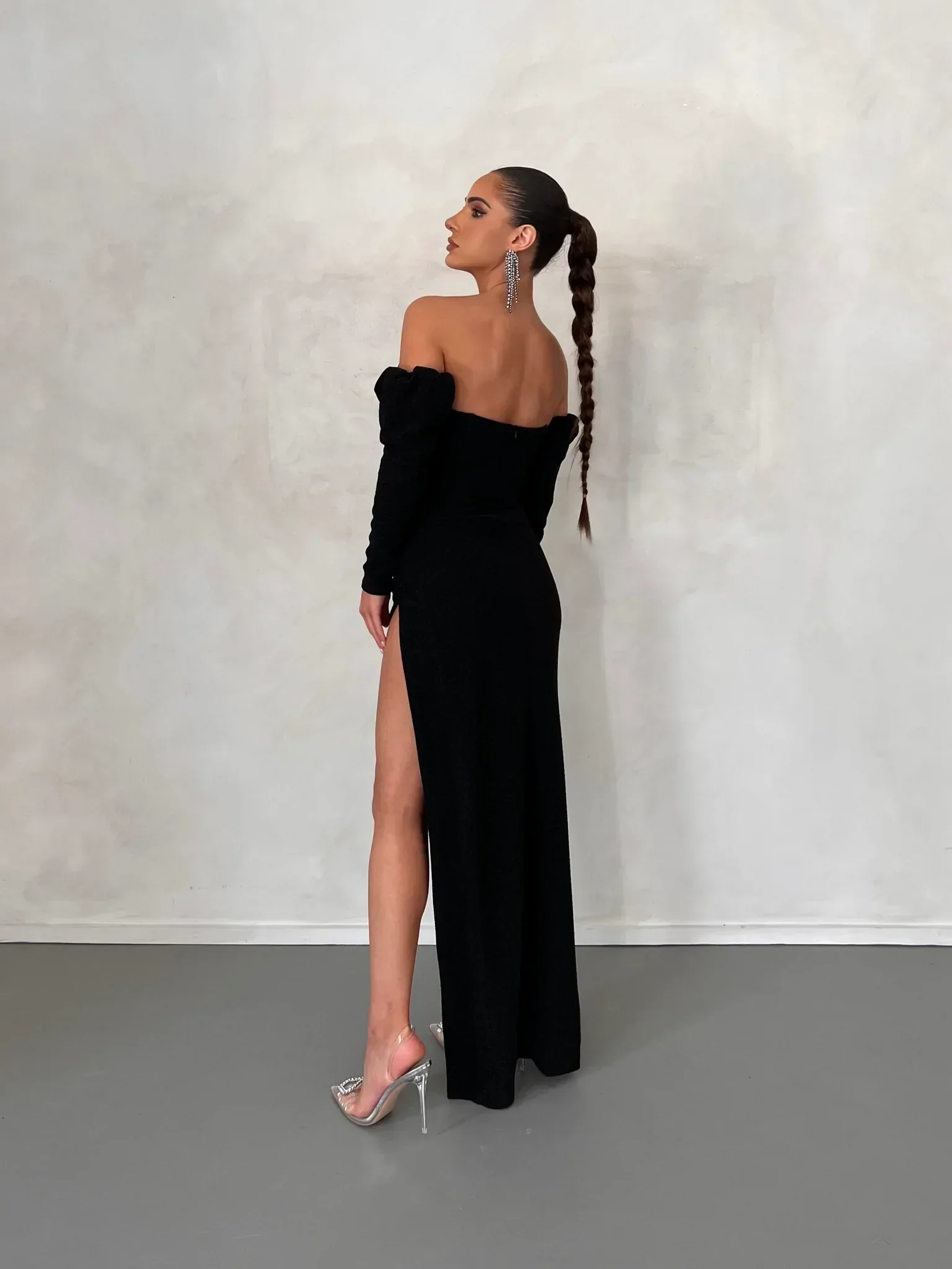 Eva Gown - Black Foil - Image 5