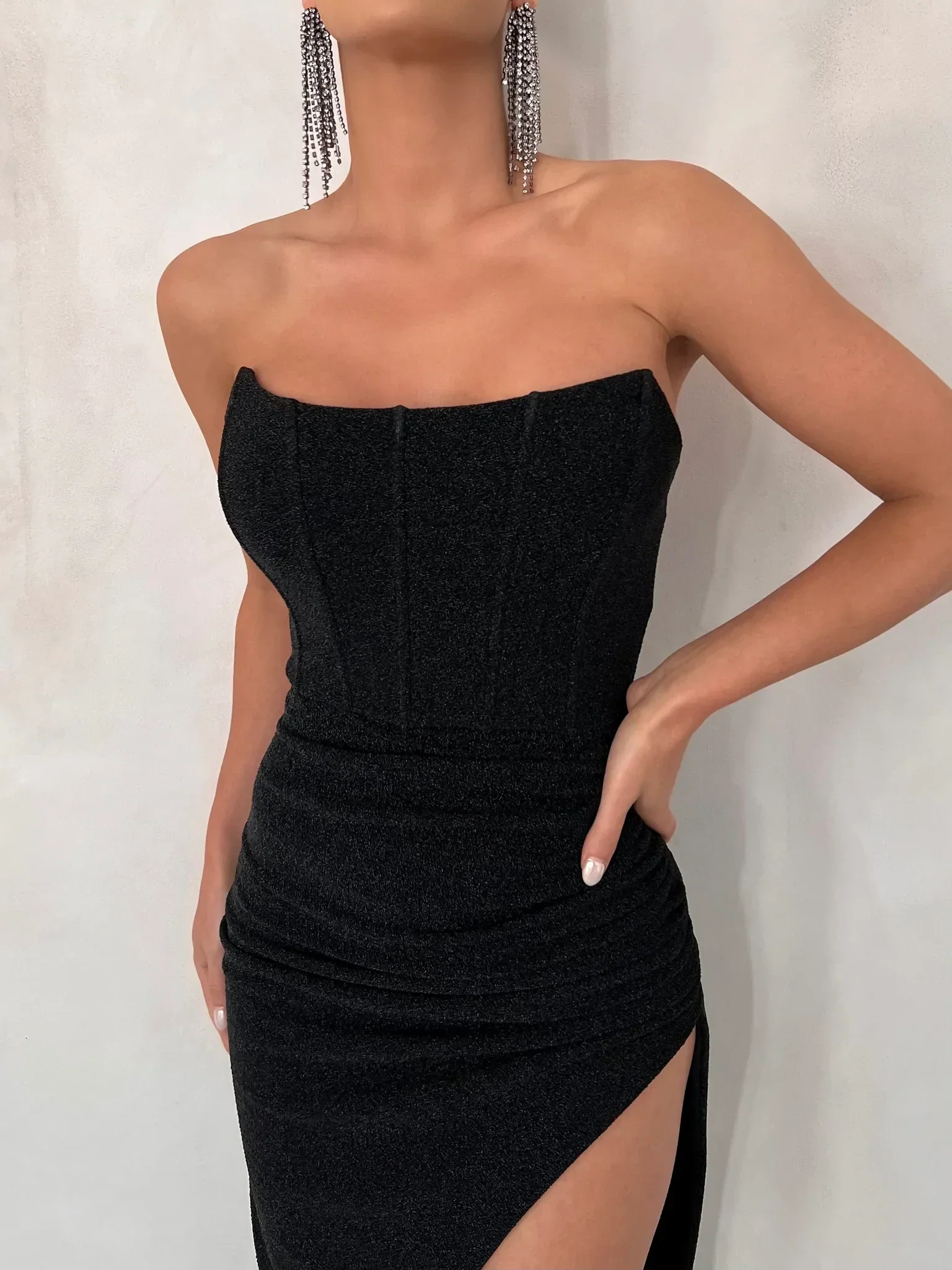 Eva Gown - Black Foil - Image 7