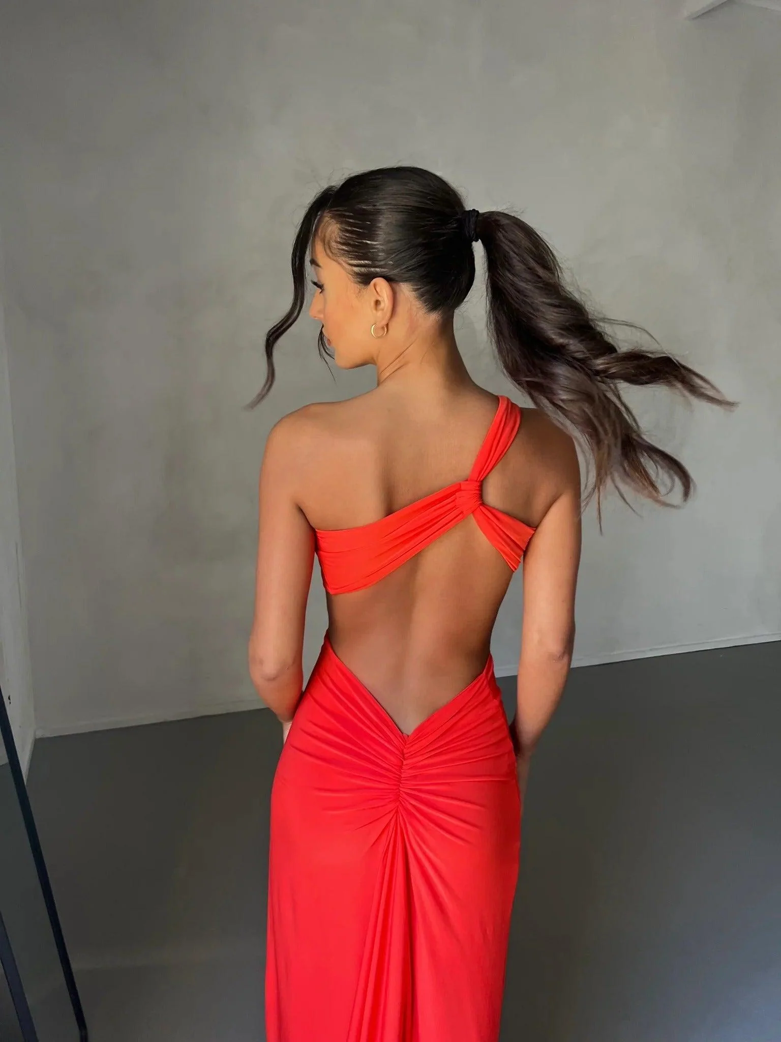 Eve Gown - Tangerine - Image 4
