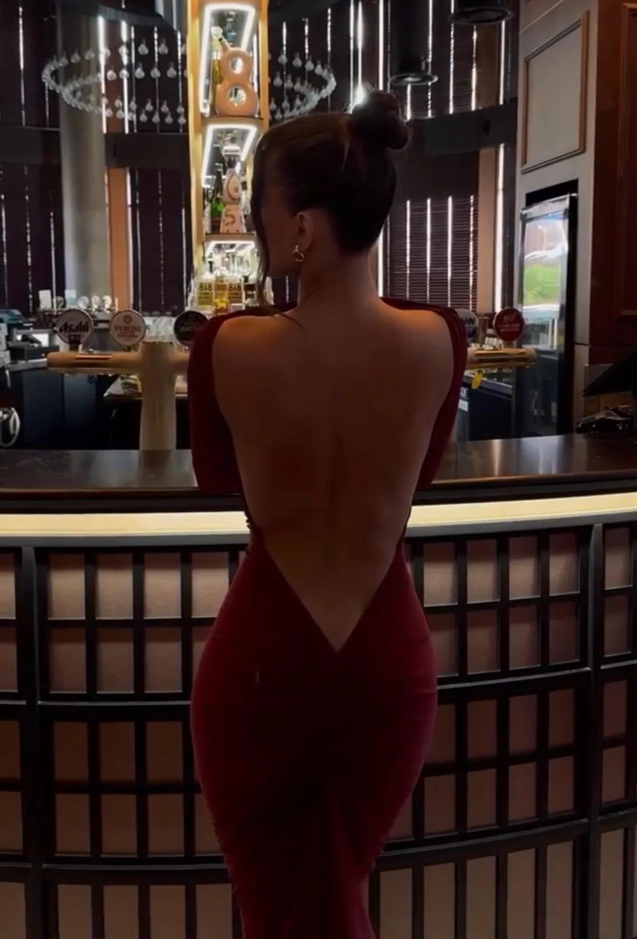 Evelyn Dress - Shiraz - Image 6