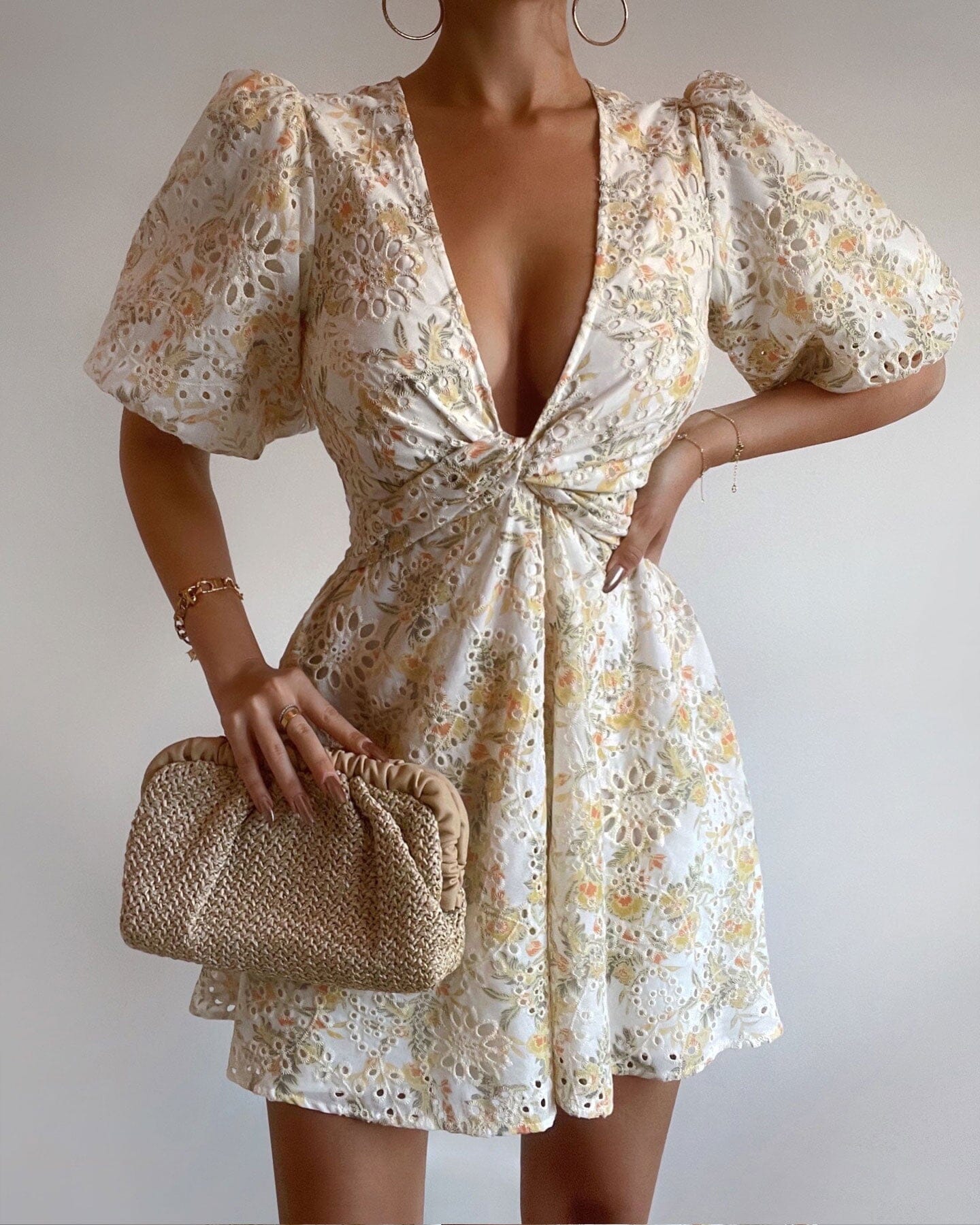 Fion Dress - Yellow Floral - Image 3