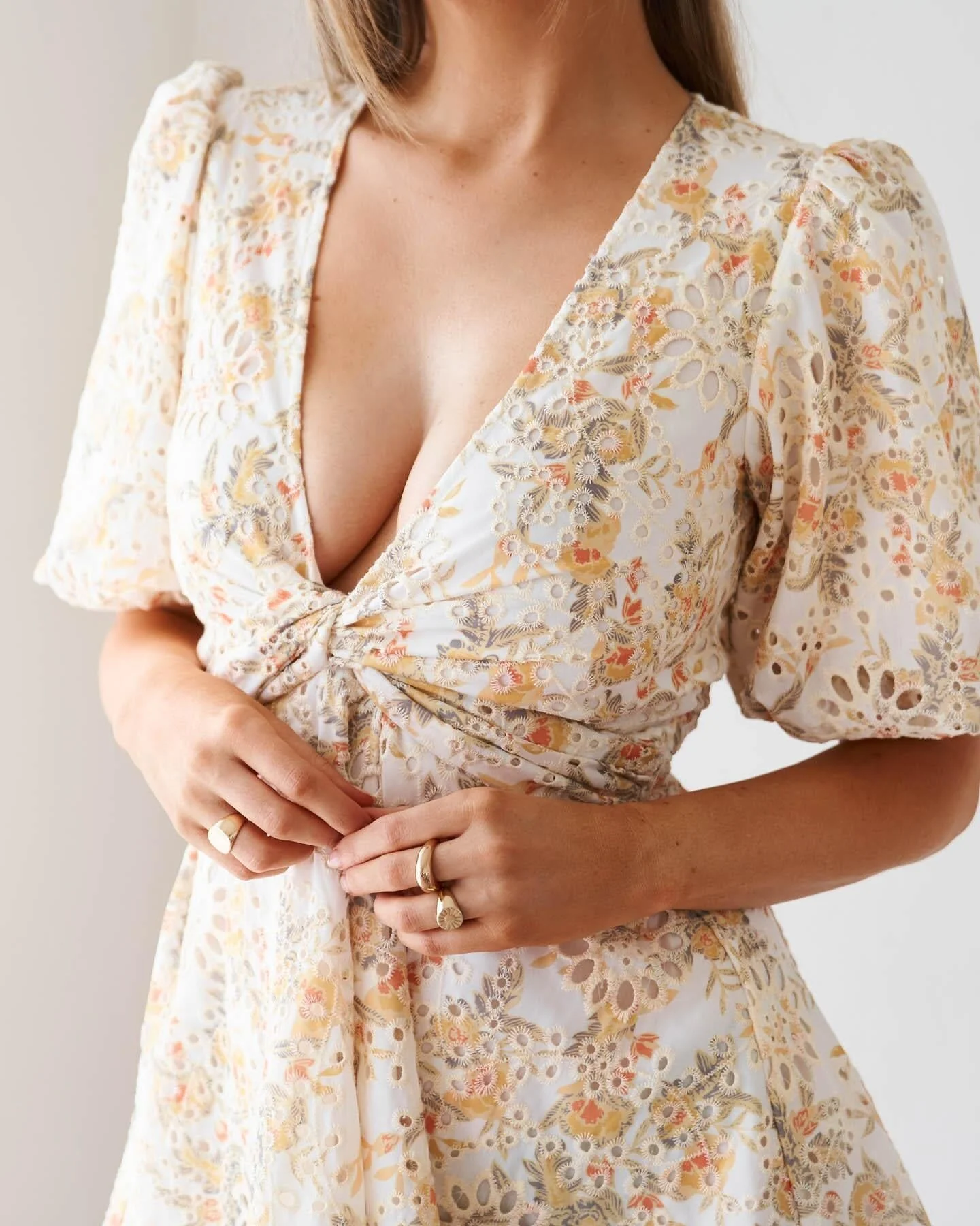 Fion Dress - Yellow Floral - Image 4
