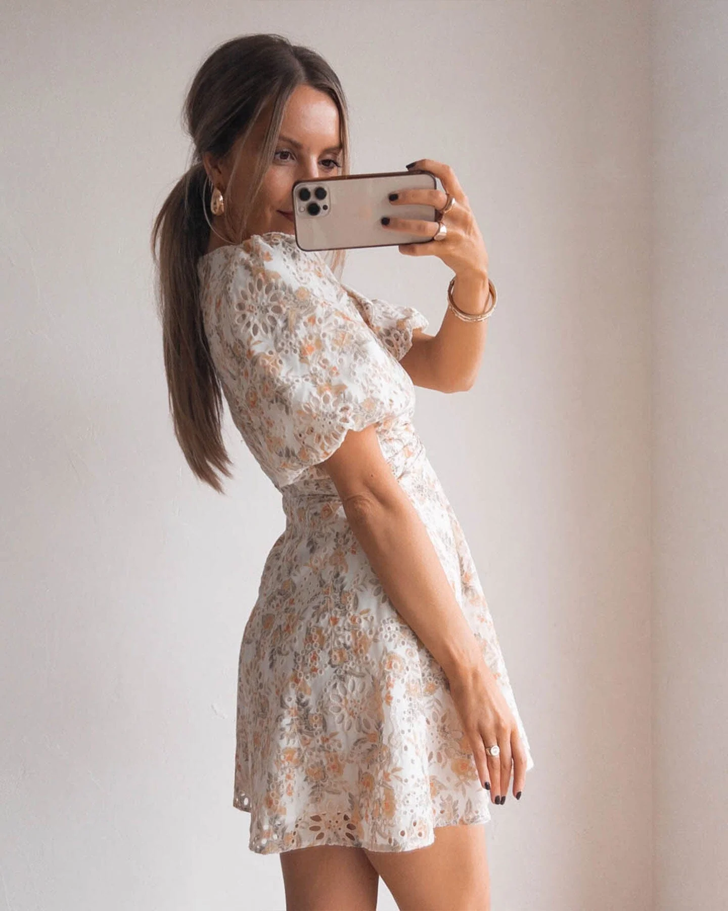 Fion Dress - Yellow Floral - Image 6