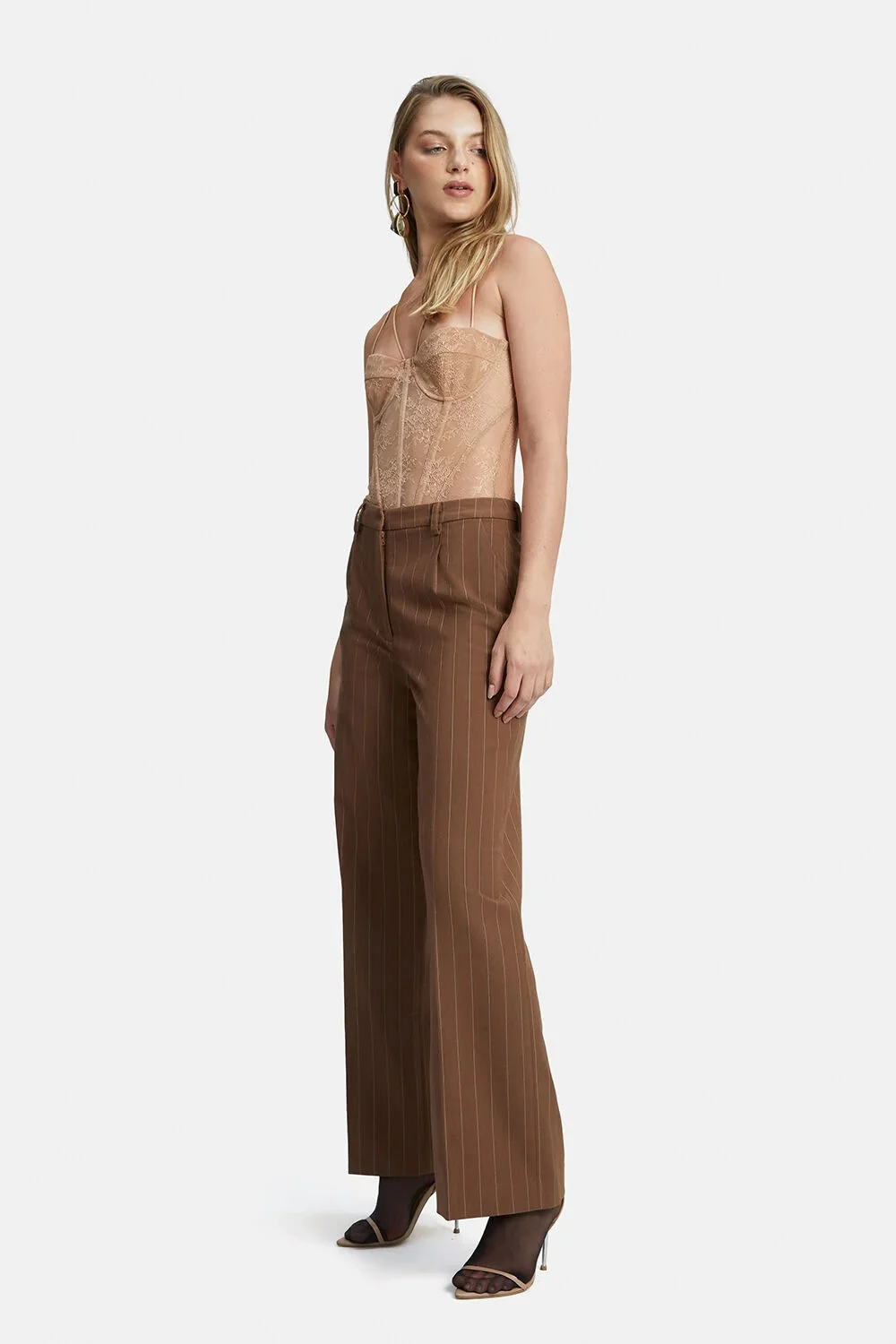 Fleur Lace Bodysuit - Biscuit - Image 3