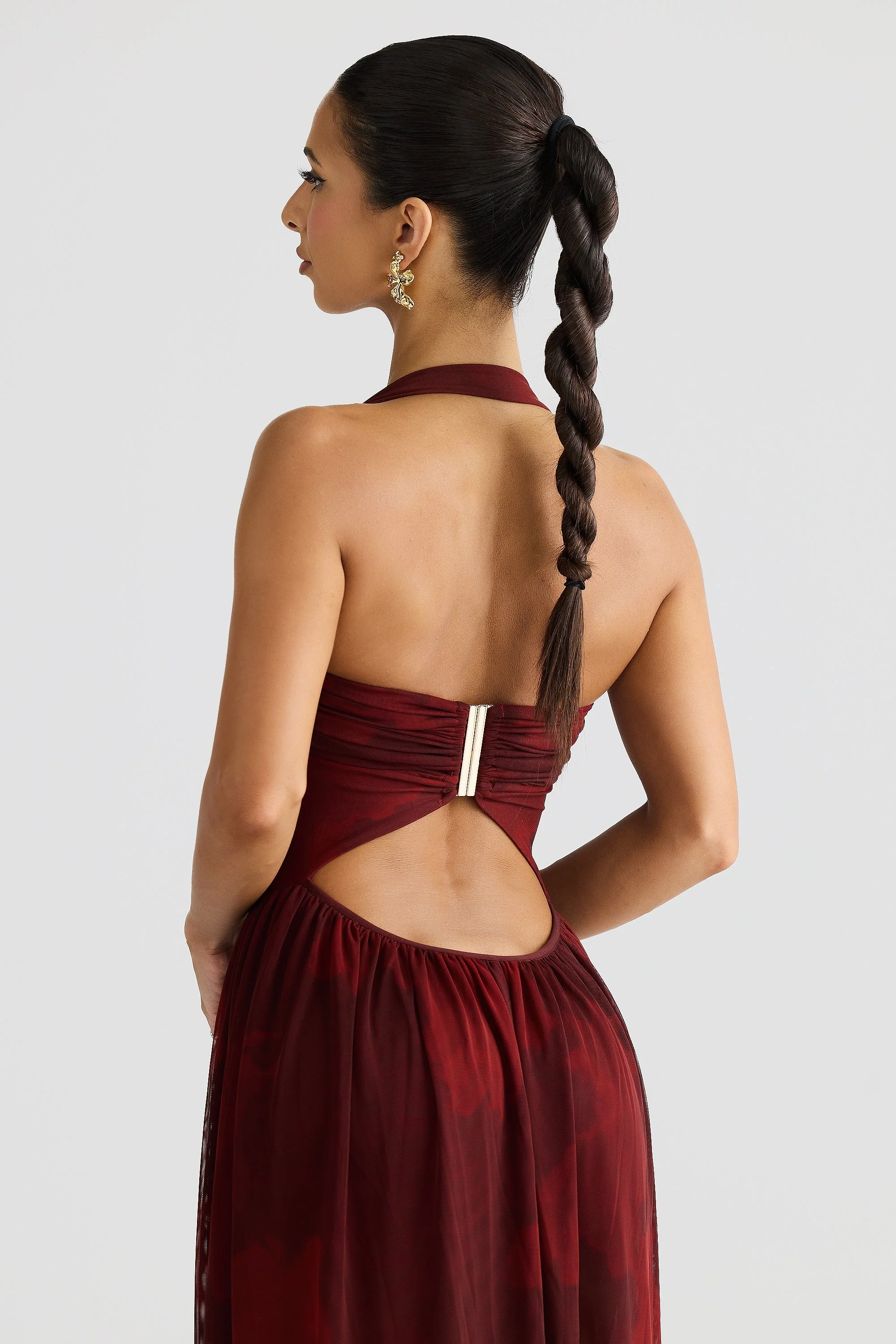 Flora Dress - Marble Print - Image 5