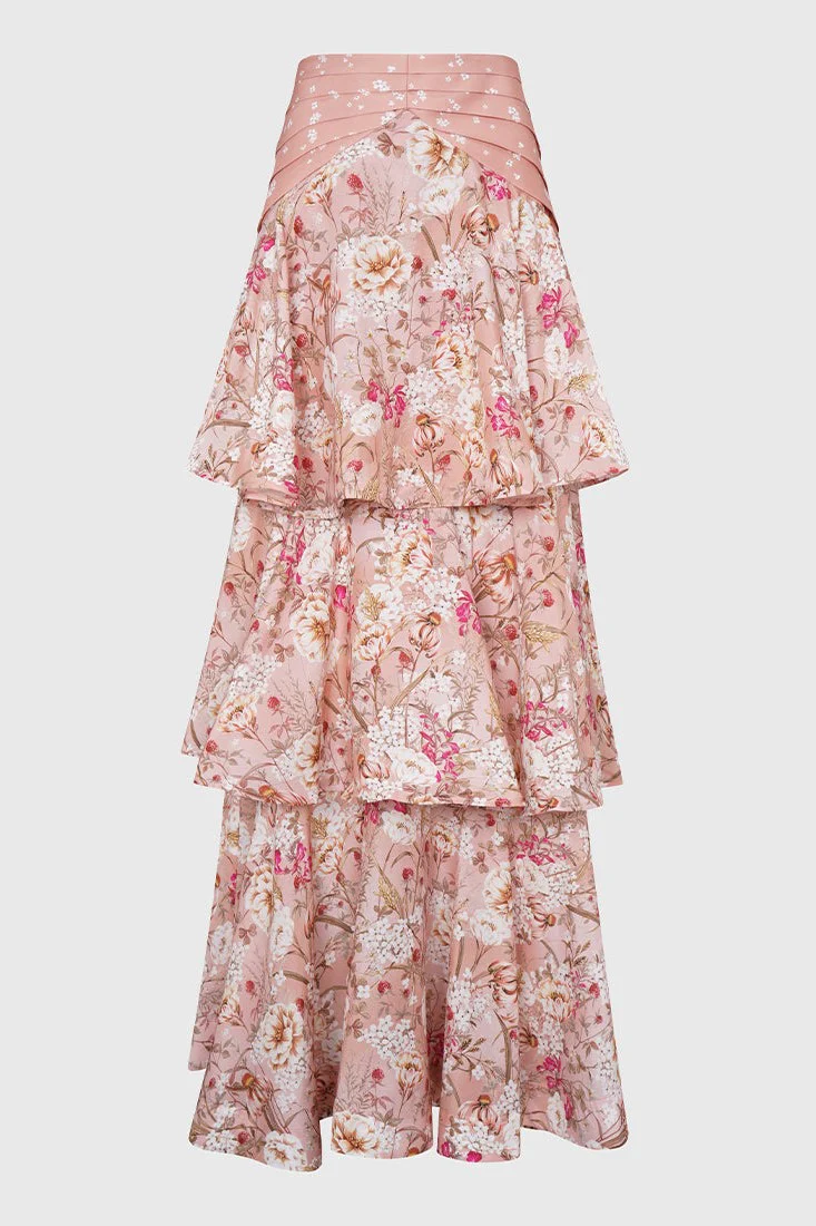 Florence Maxi Skirt - Multi Floral - Image 8