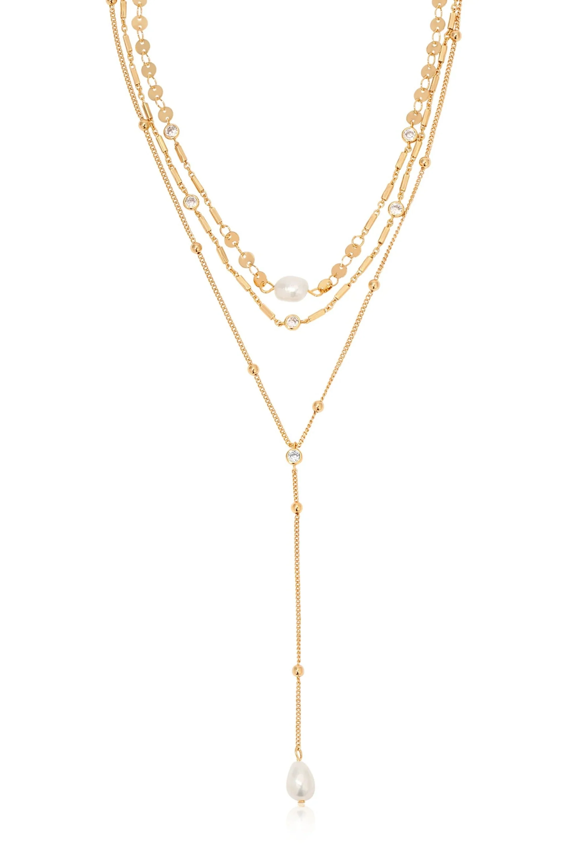 Forever Falling Pearl Lariat - Image 4