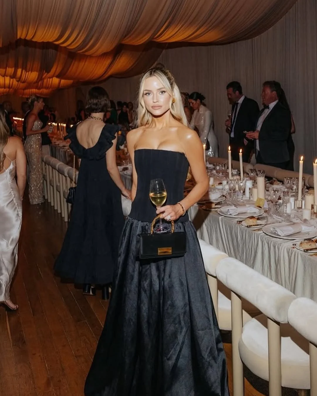 Frances Gown - Black - Image 2