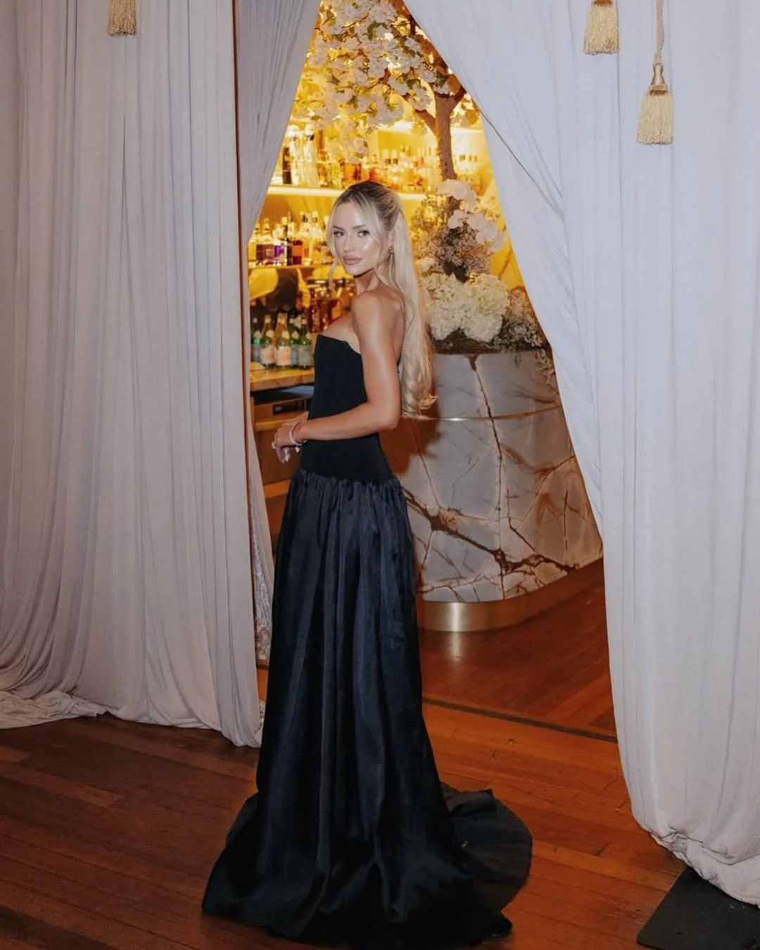 Frances Gown - Black - Image 3